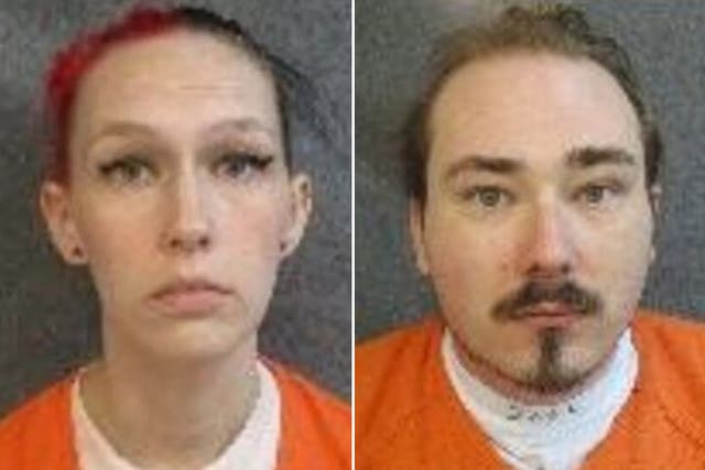 <p>Ashlen Zitel, 28, (left) was sentenced Wednesday to six years of probation for child abuse and a separate sexual assault charge. Her boyfriend, Austin Meyn, 27, (right) who has previously pleaded not guilty is due back in court in May</p>