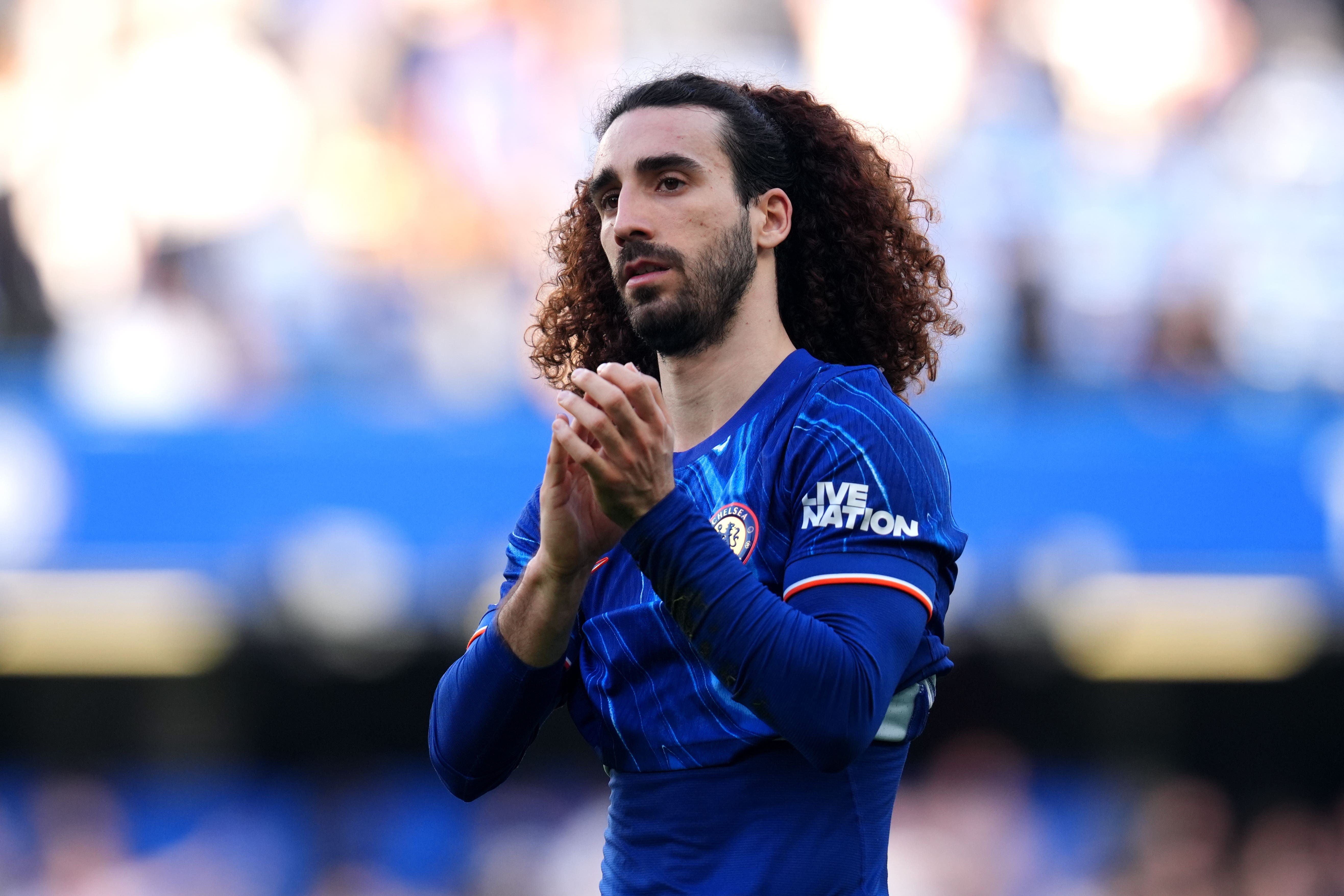 Marc Cucurella said Chelsea had to be patient to break down Leicester on Sunday (John Walton/PA)