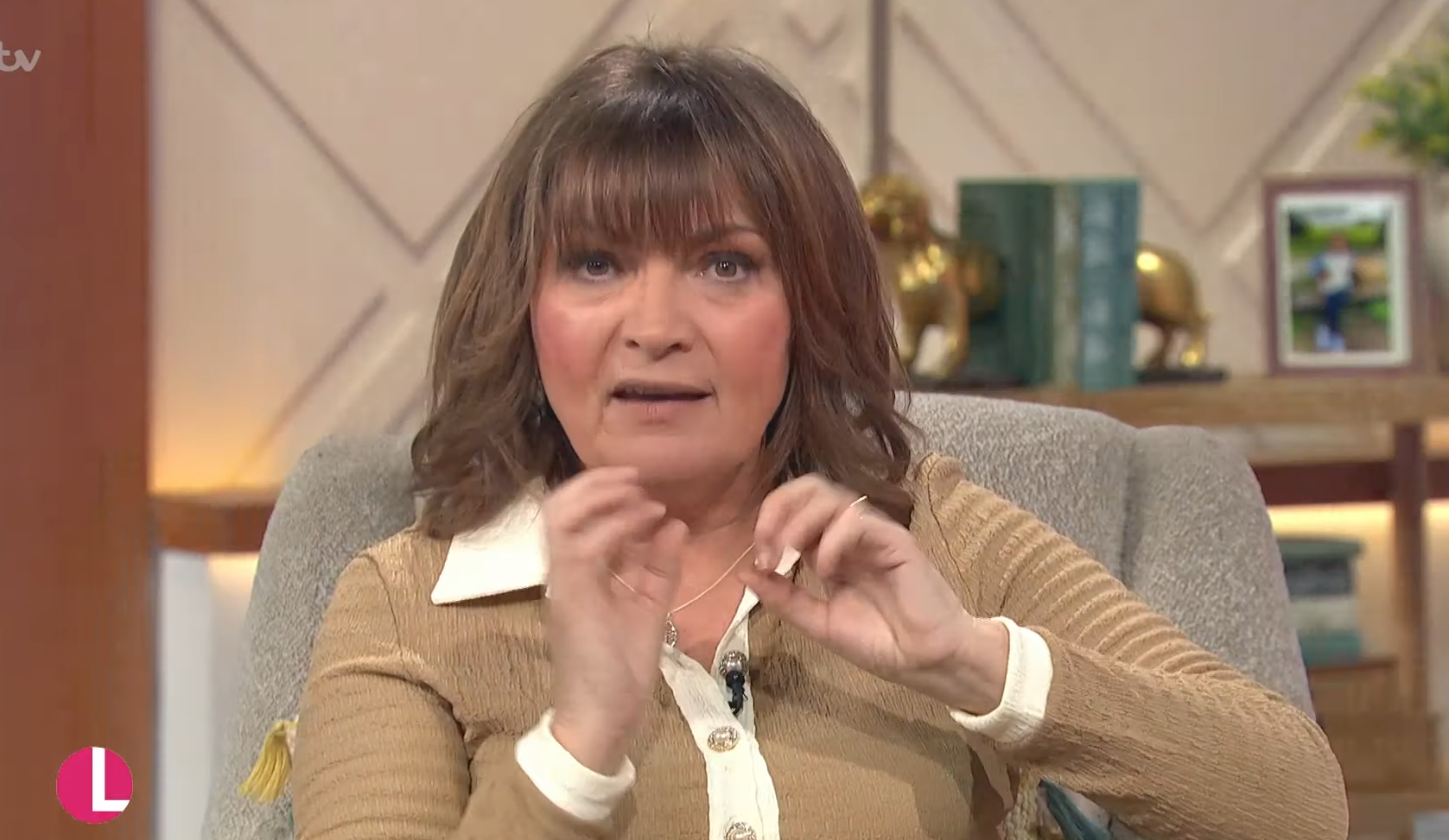 Lorraine Kelly on 'Lorraine'