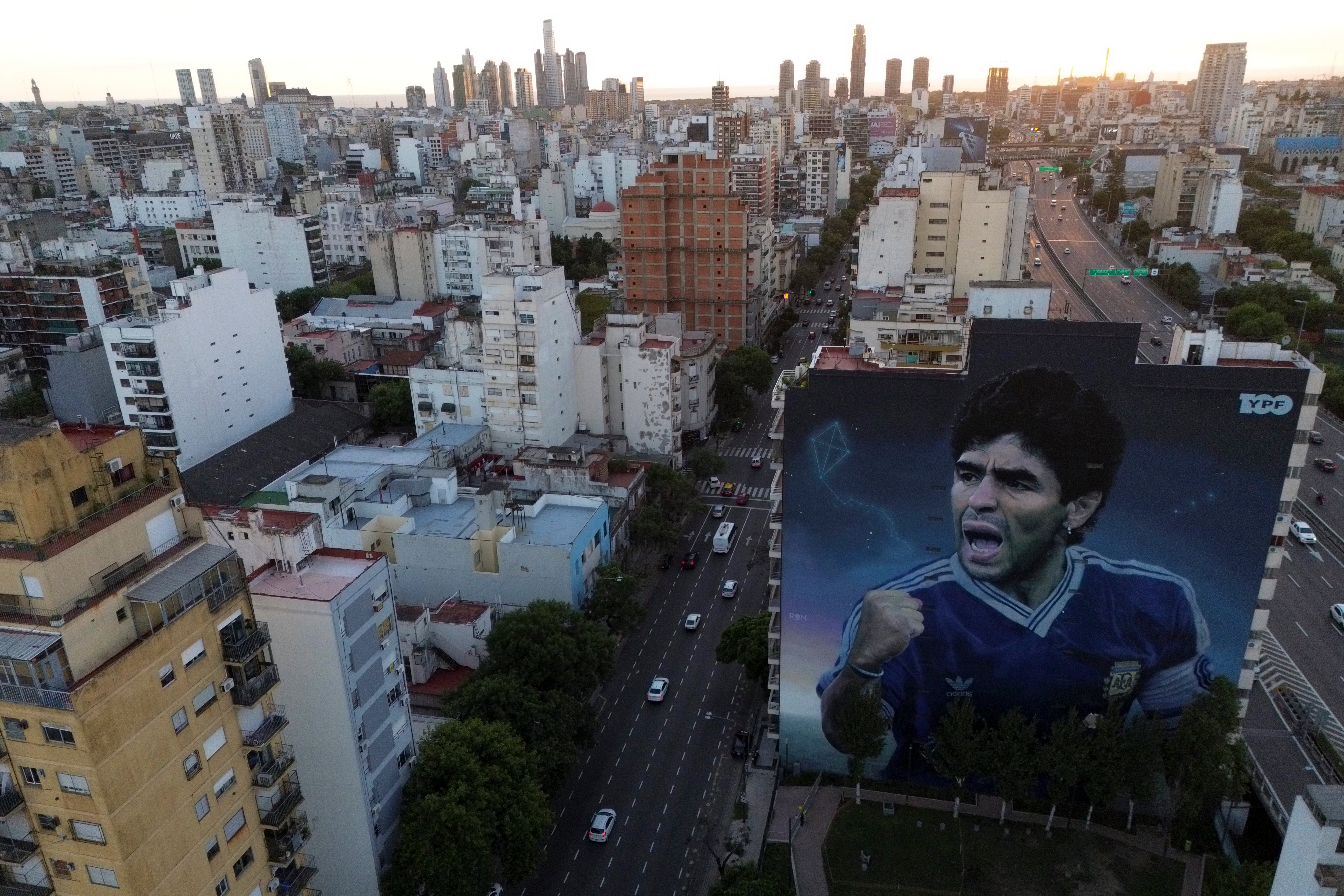 APTOPIX Argentina Maradona