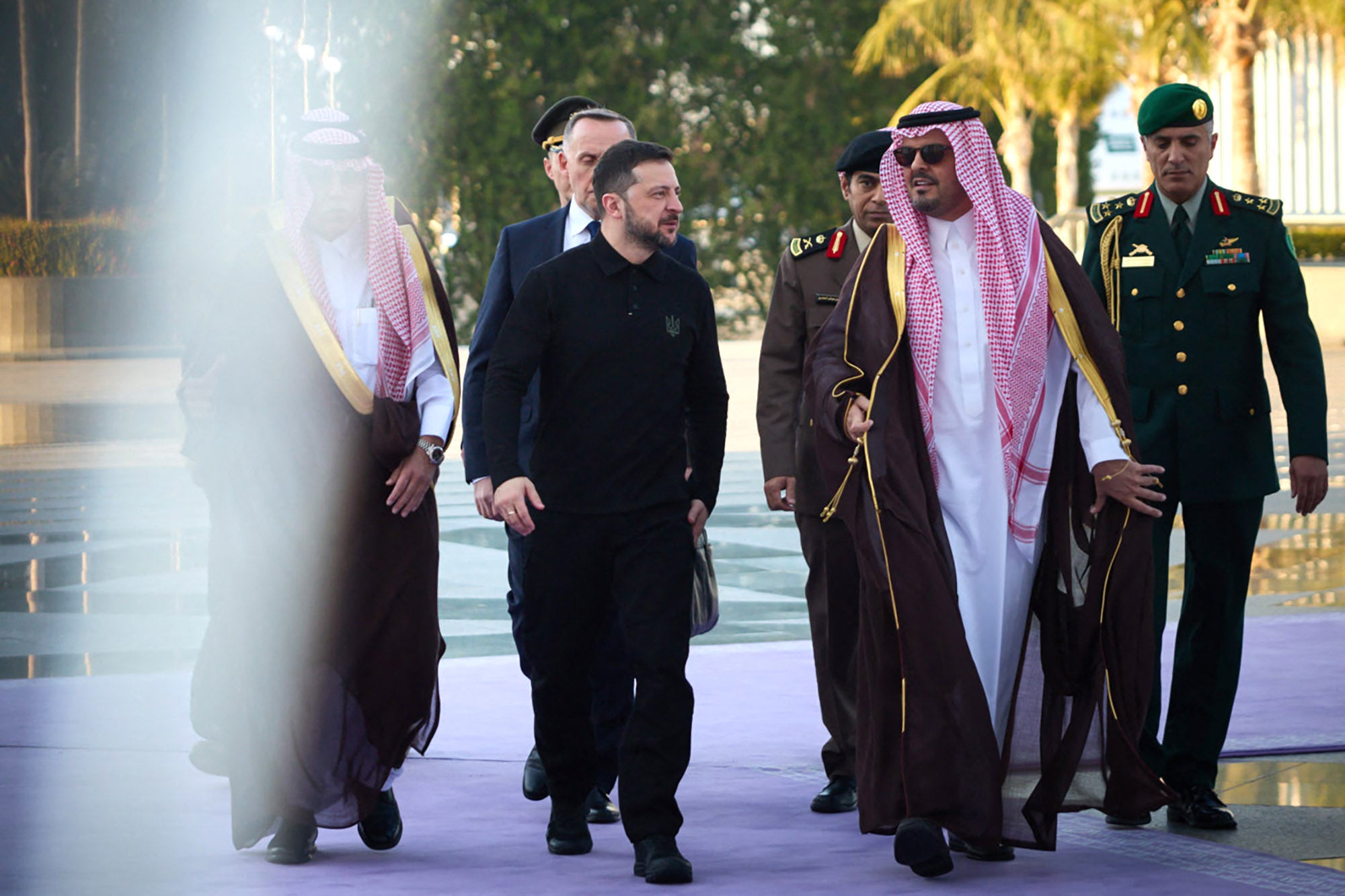 Zelensky has arrived in Saudi Arabia