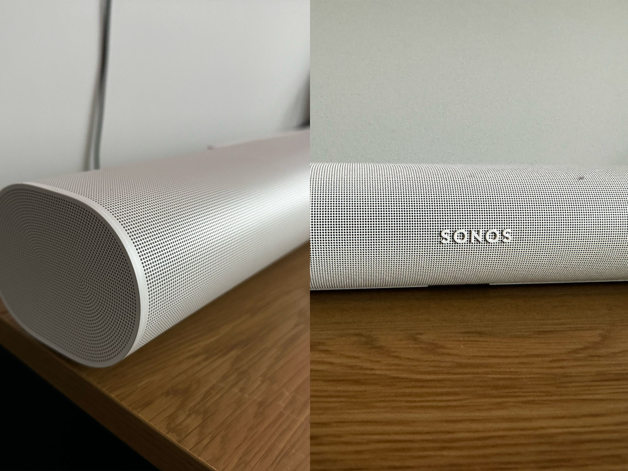 The Sonos speaker in action