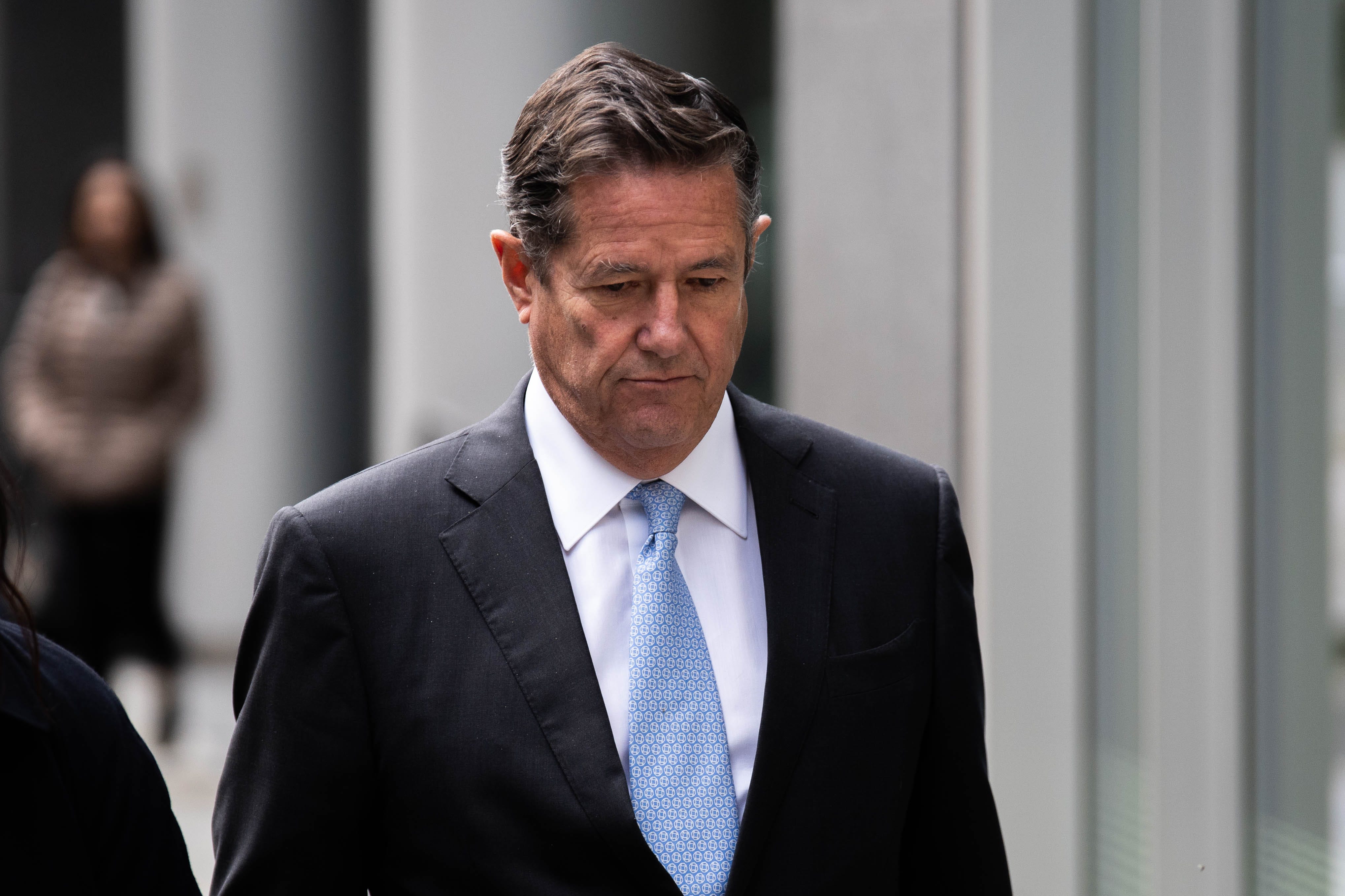 Jes Staley outside the Rolls Building in London (James Manning/PA)