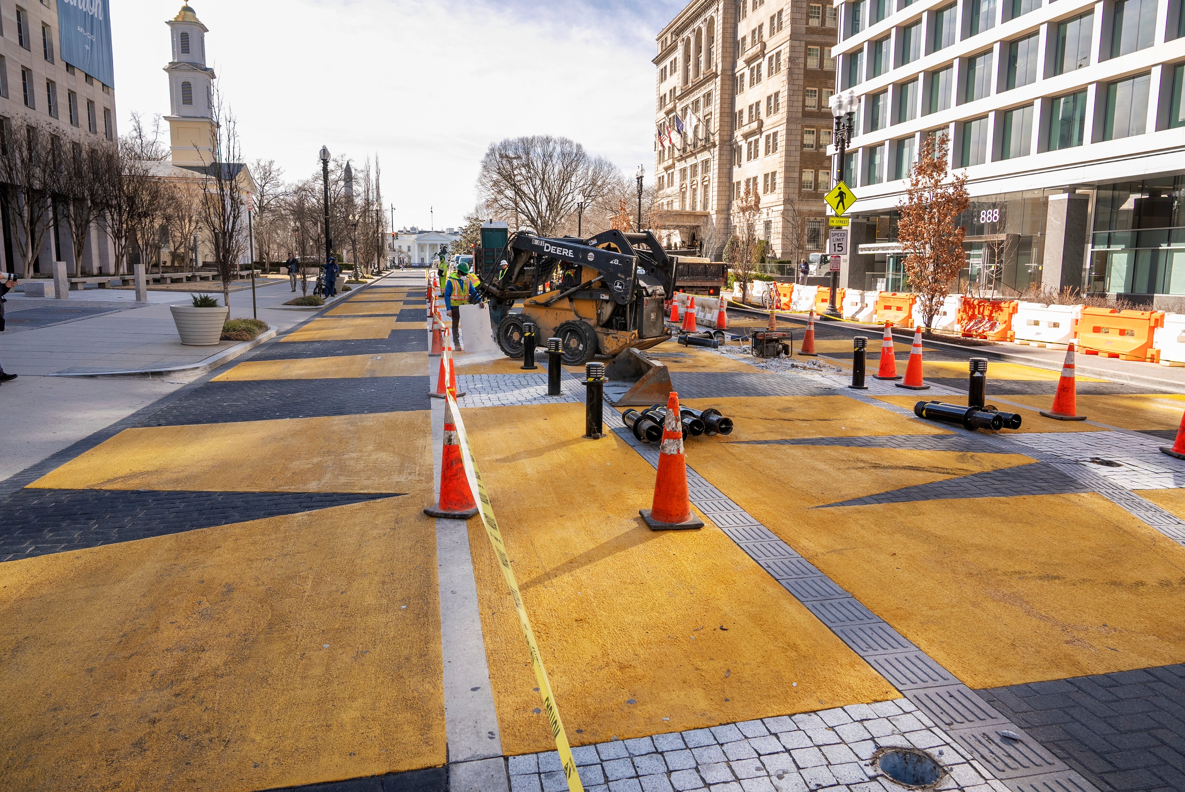 The mural before it was removed