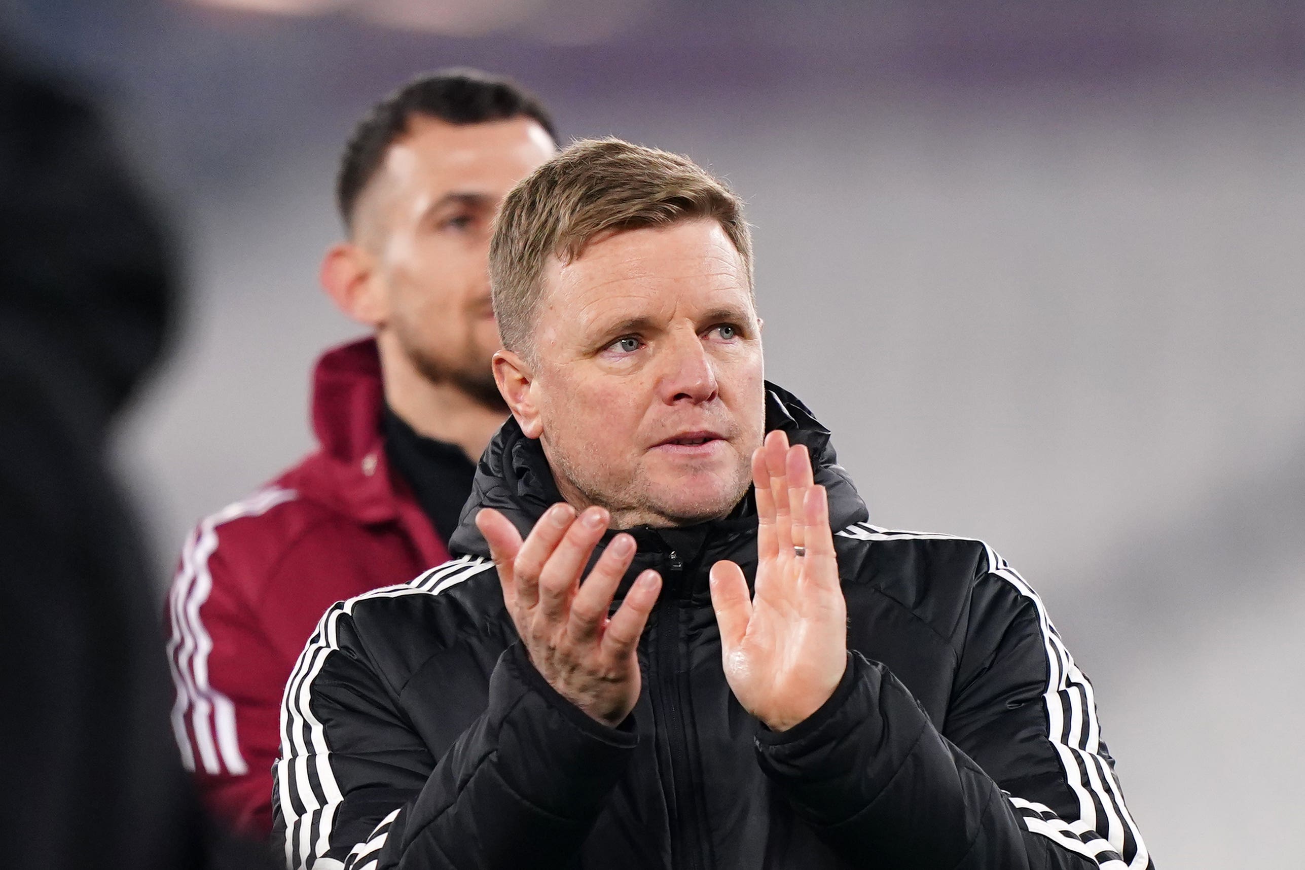 Eddie Howe’s Newcastle won at West Ham (Zac Goodwin/PA)