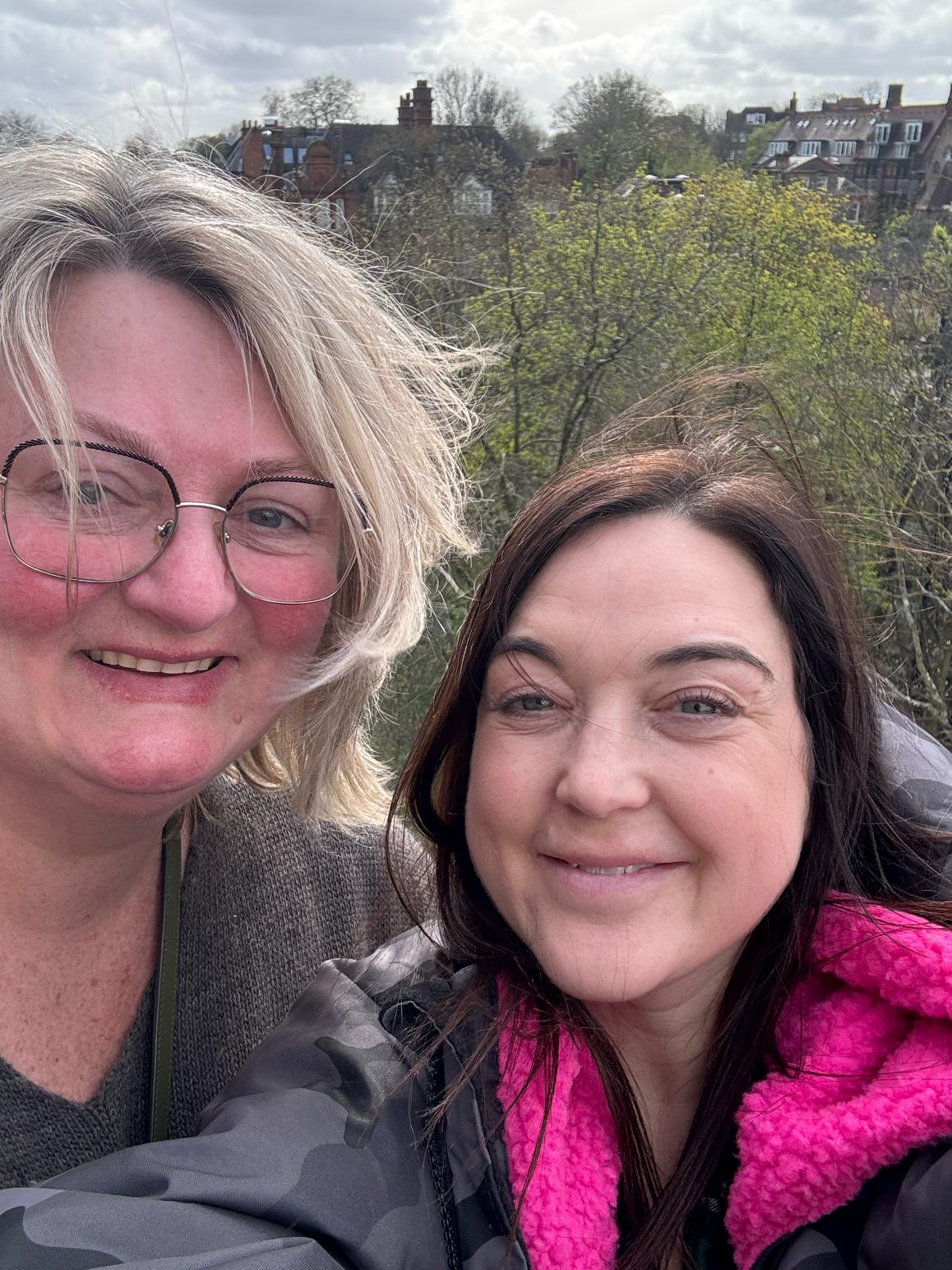 Mum given three years to live just weeks after she was declared cancer-free Kirstine, left, and Michelle, right, have been best friends for 13 years having met on the school run
