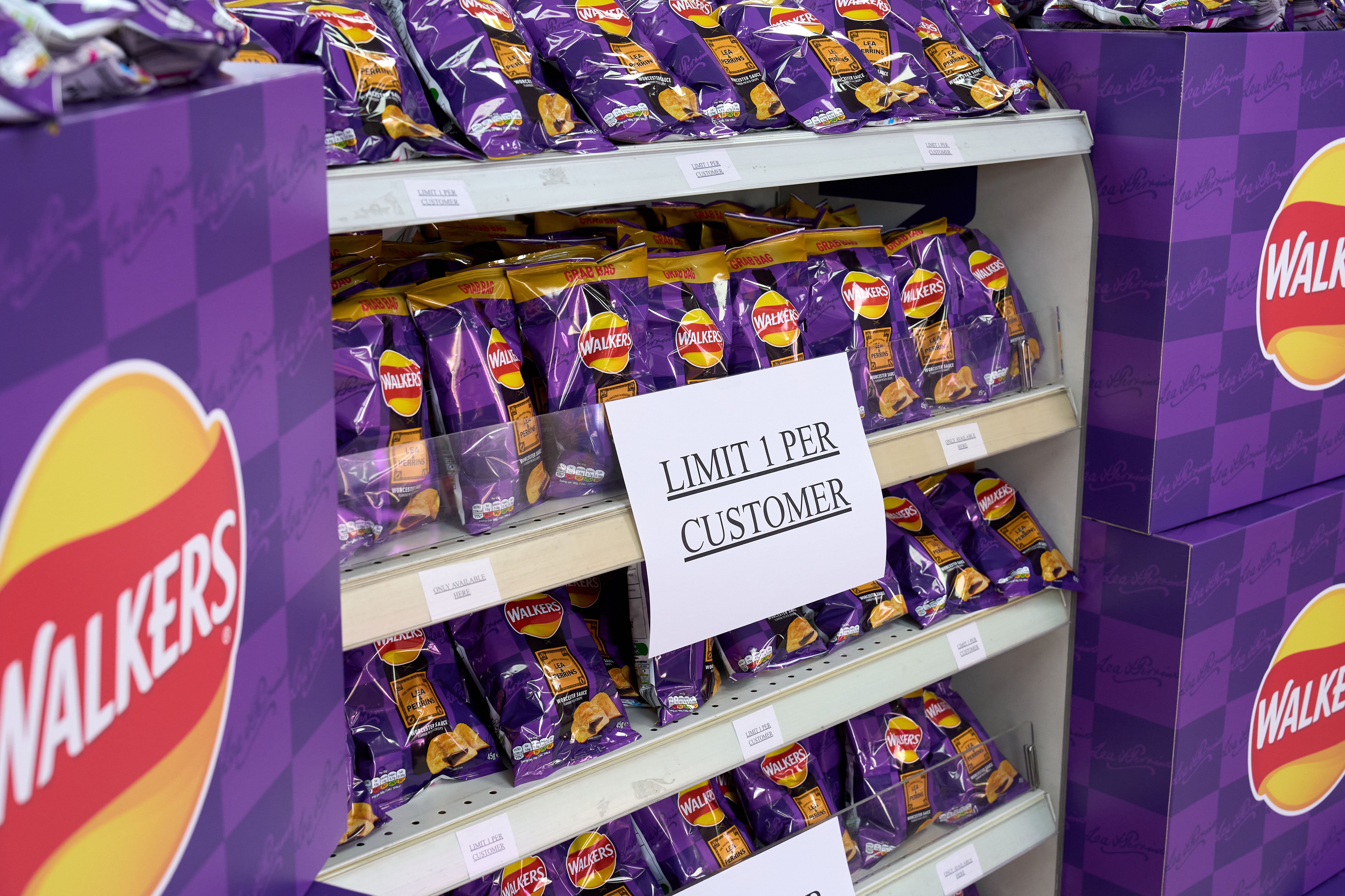 Fans were limited to one packet on the first-day relaunch of the flavour