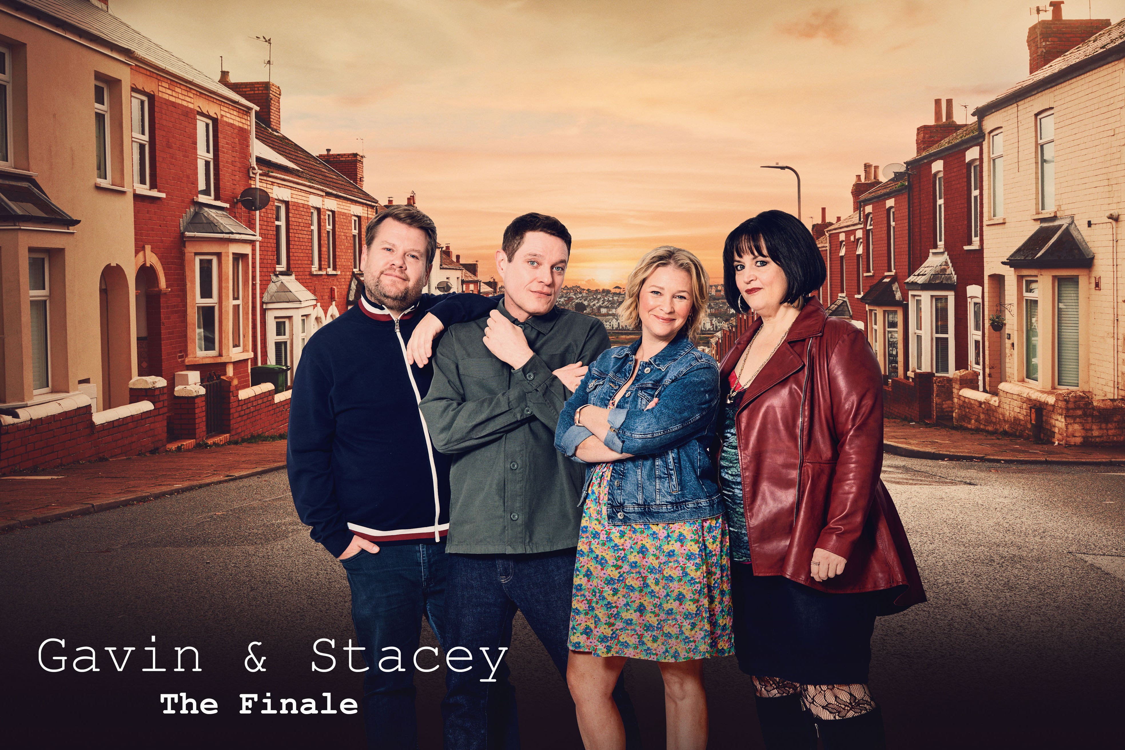 Smithy, Gavin, Stacey and Nessa returned for Gavin and Stacey: The Finale (Tom Jackson/BBC)