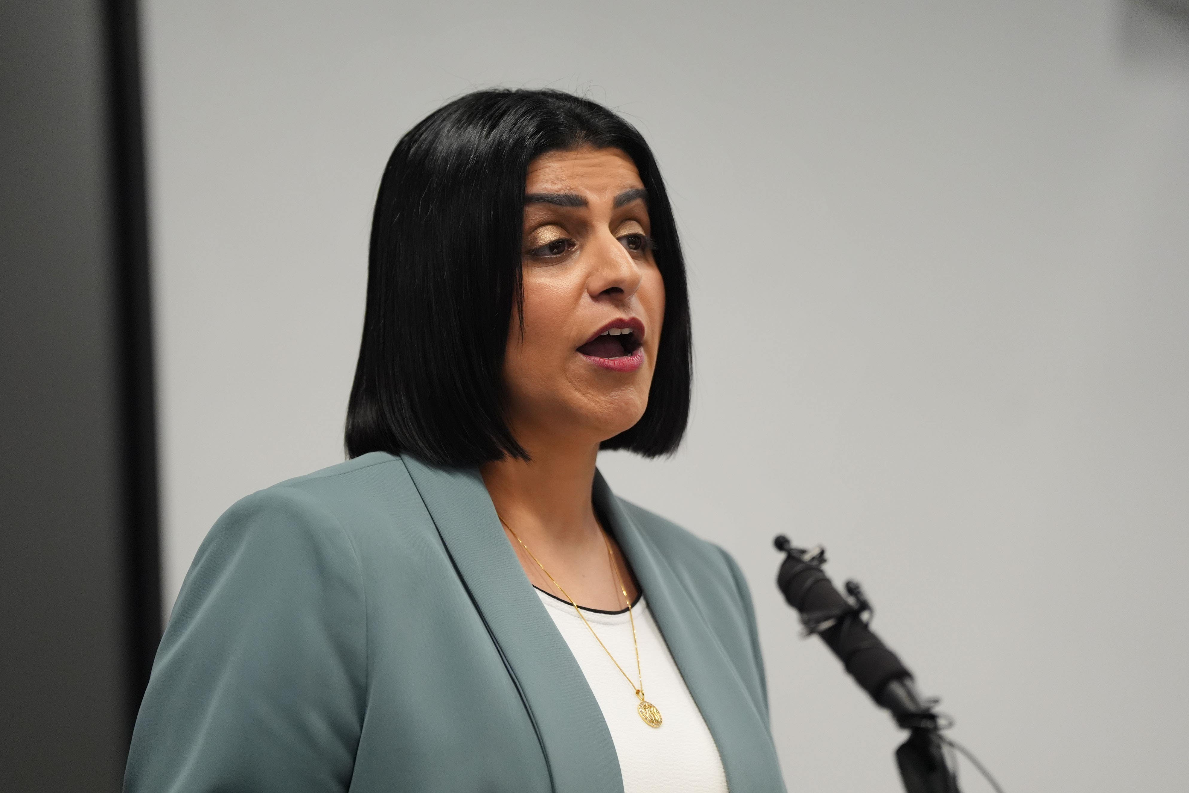 Justice Secretary Shabana Mahmood (Ben Whitley/PA)