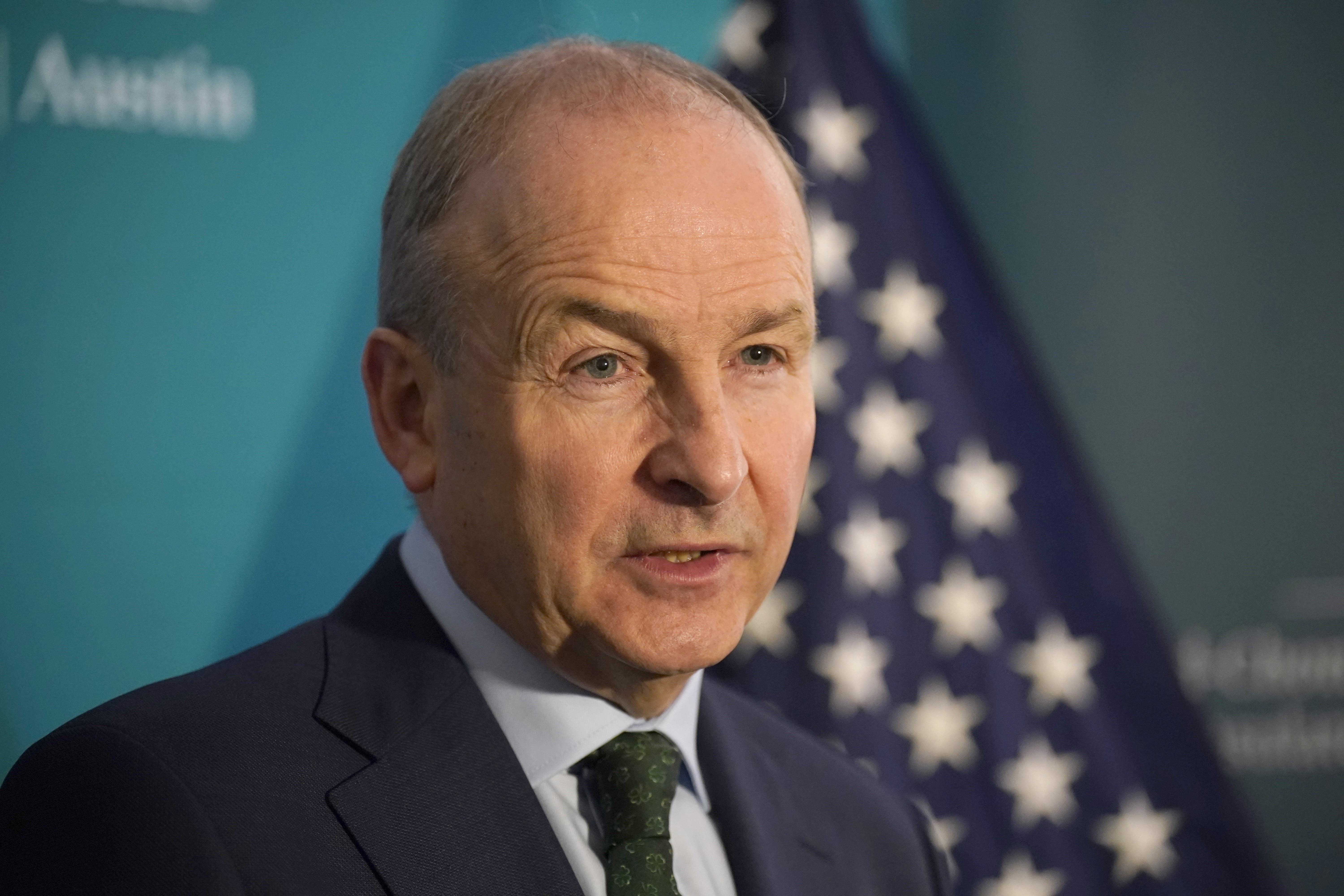 Taoiseach Micheal Martin is in Austin, Texas, before heading to Washington to meet US President Donald Trump on Wednesday (Niall Carson/PA)