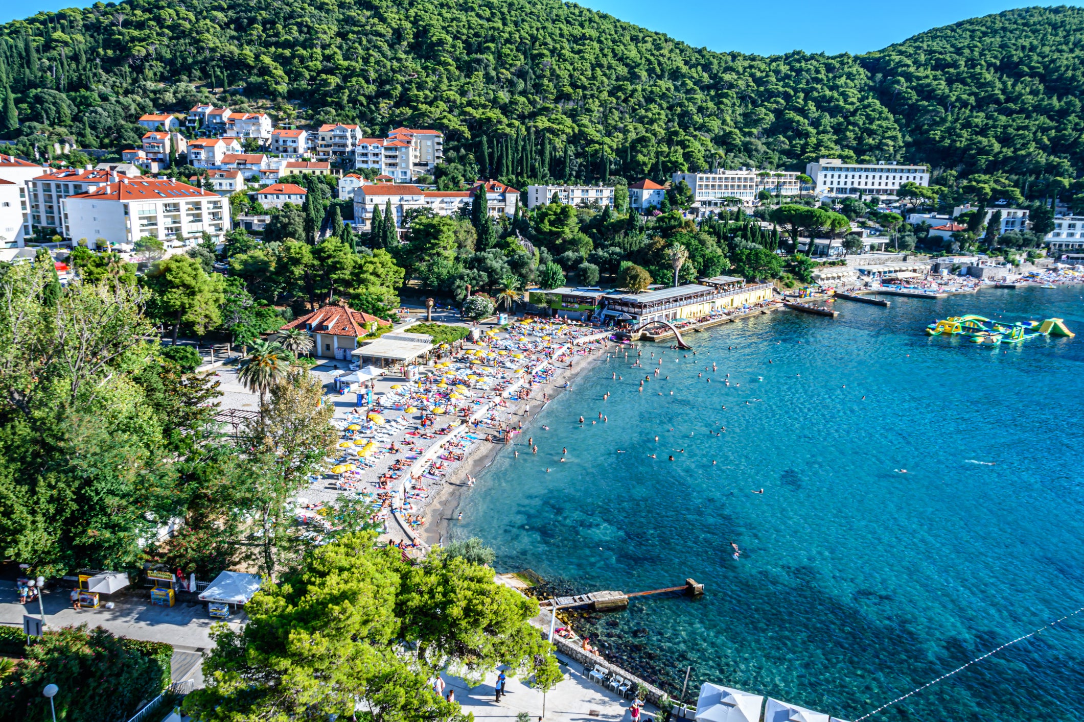 Royal Hotel Pricness is just round the corner from the popular Lapad Beach