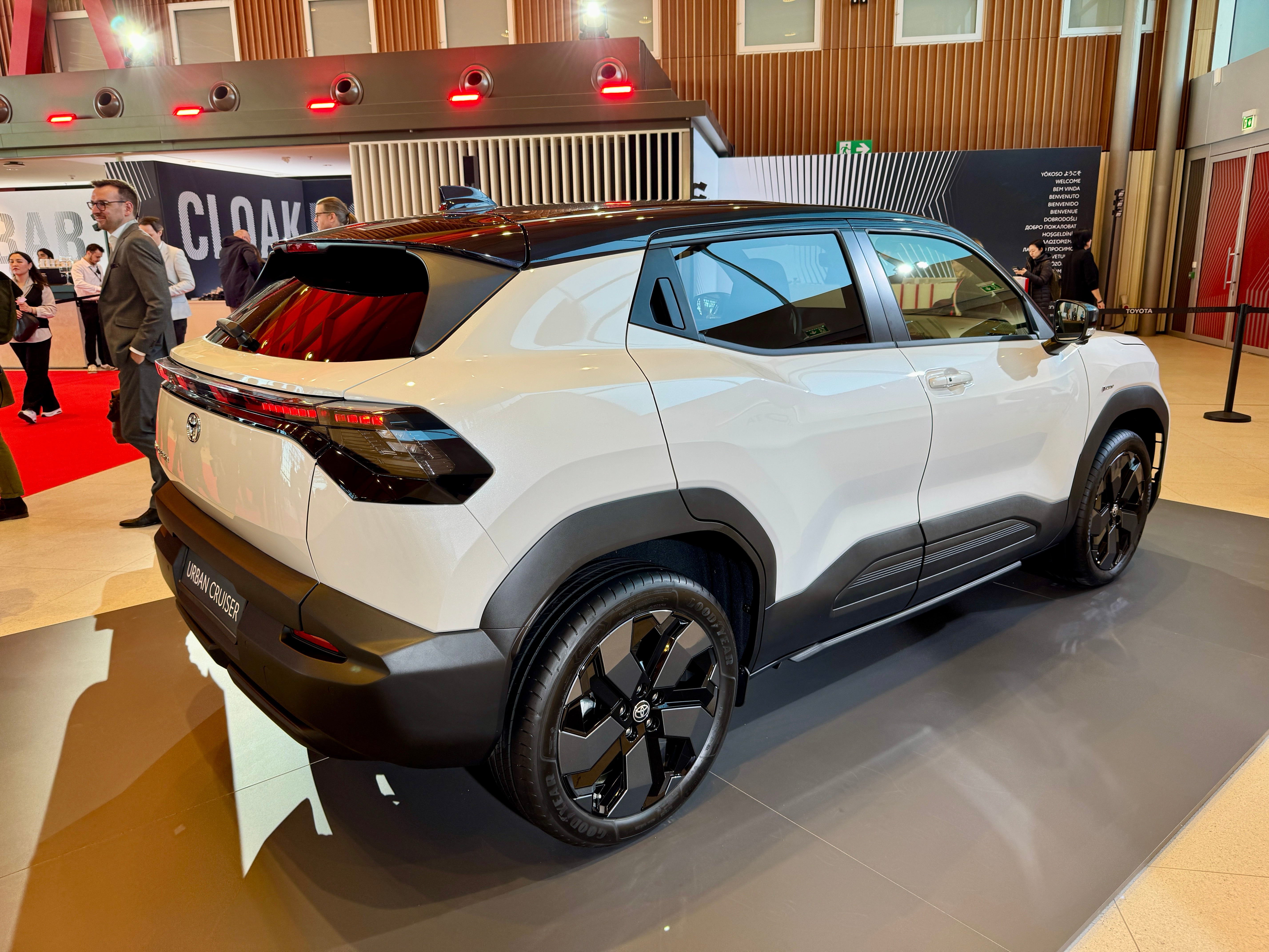 Toyota’s Urban Cruiser will go up to 250 miles on a full charge