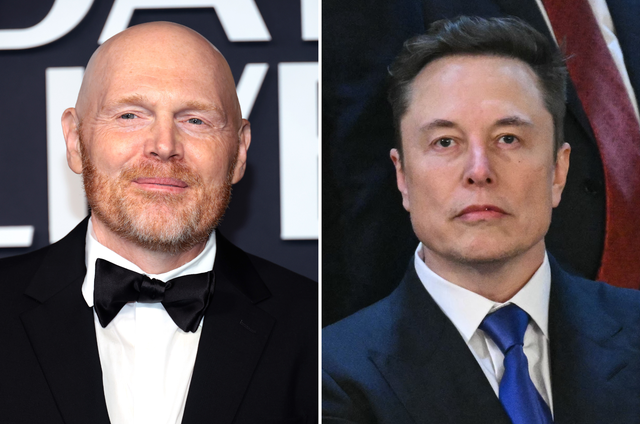<p>Bill Burr branded Elon Musk an 'idiot' with 'dyed hair plugs and a laminated face'</p>