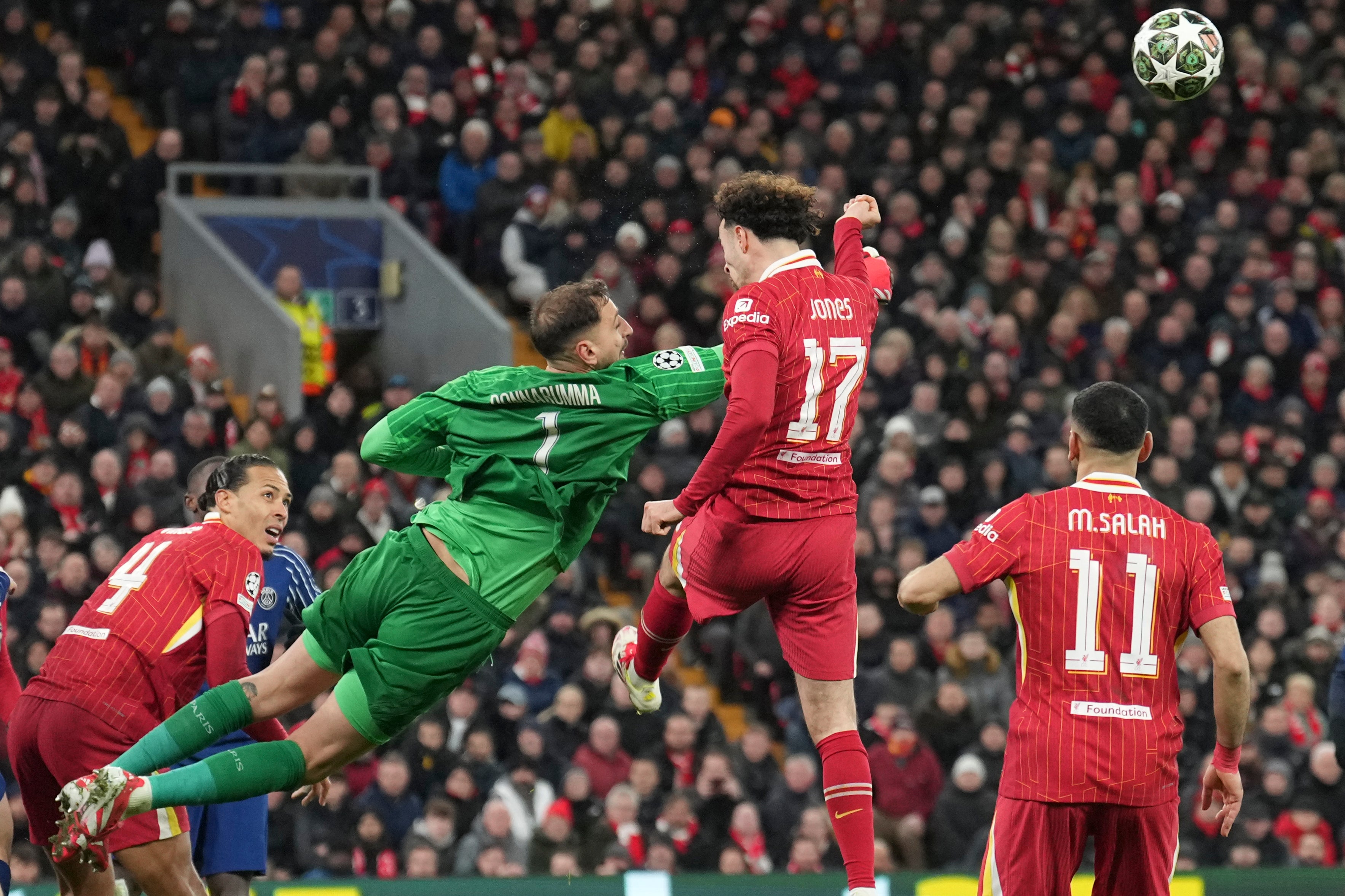 Donnarumma made up for last week’s mistake and was immense for PSG