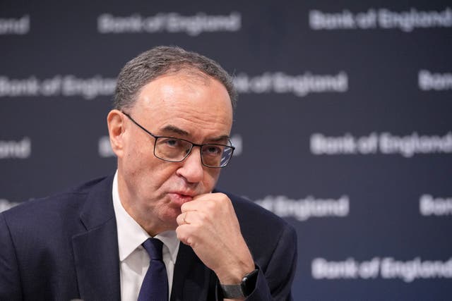 <p>Bank of England Governor Andrew Bailey says damage caused by tariffs has to be taken seriously</p>