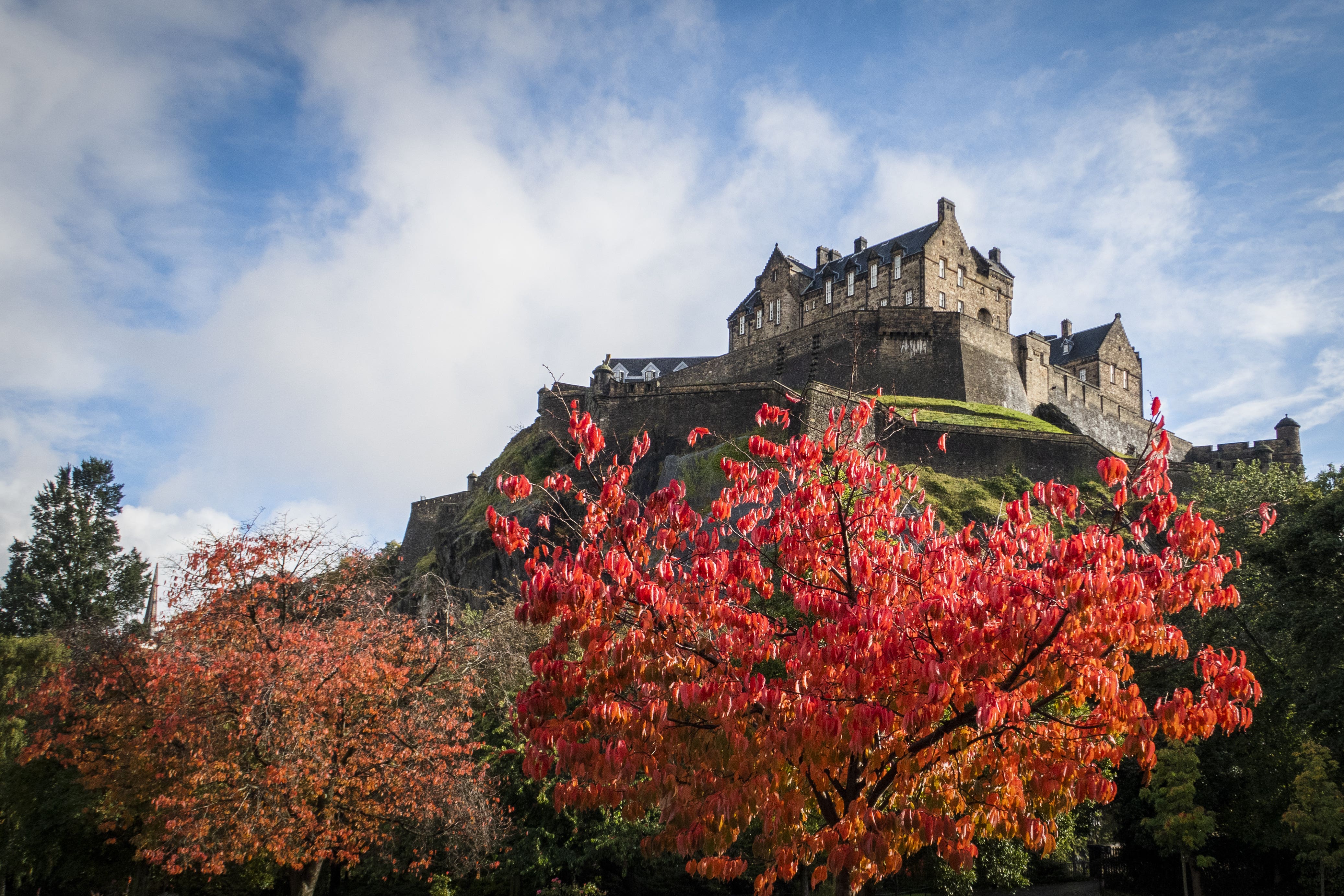 Edinburgh Castle remained Scotland’s most popular paid for attraction