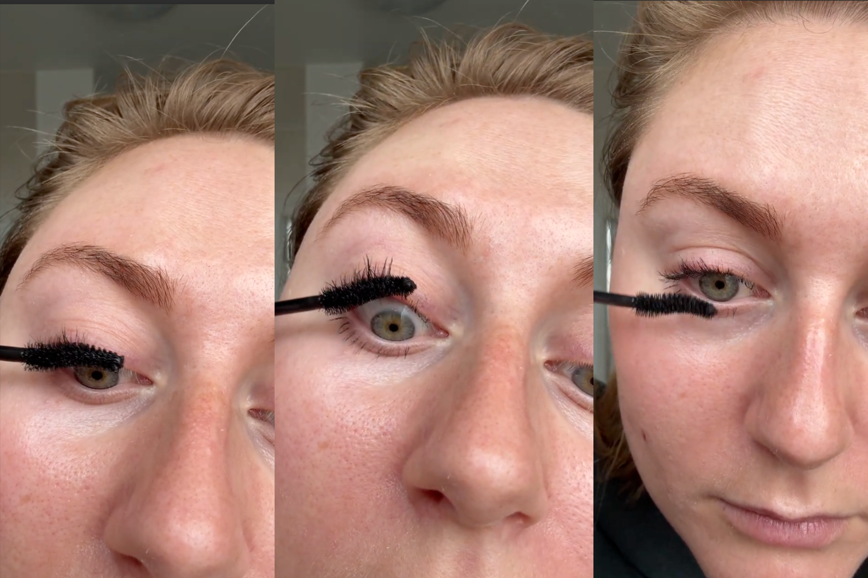 I applied the Macstack elevated mascara to clean, freshly curled lashes