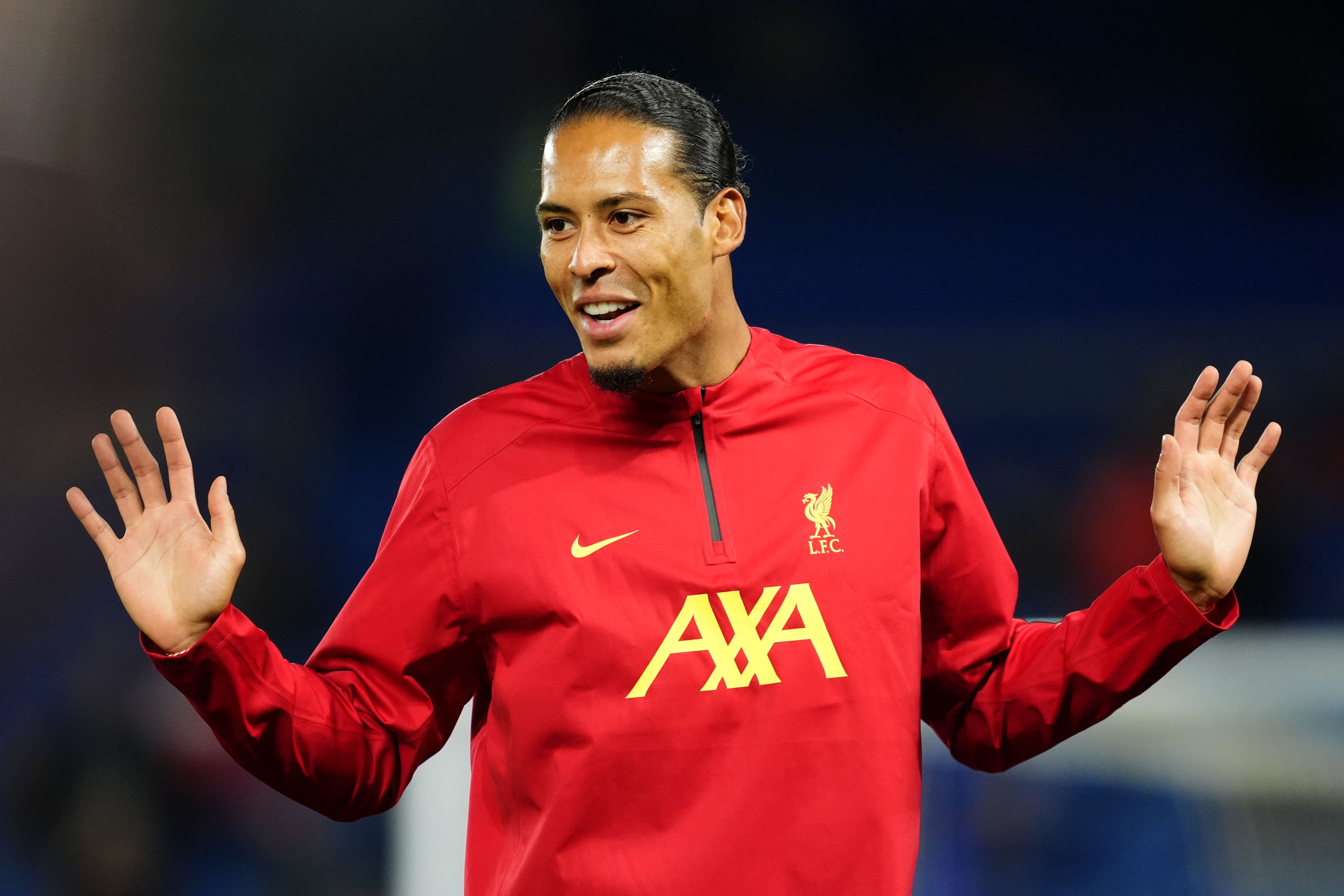 Liverpool captain Virgil van Dijk has been at the heart of their title charge this season