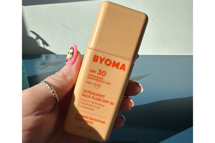 Byoma best facial SPF review indybest