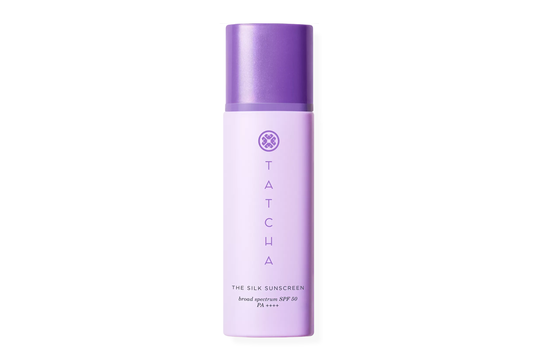 Best SPF for acne prone skin Tatcha the silk sunscreen, SPF 50 