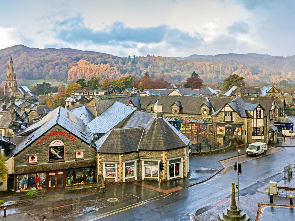 The historic market town of Ambleside hosts many independent shops and excellent restaurants