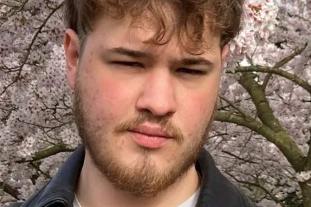 William Hewes was studying history and politics at university (Family handout/PA)