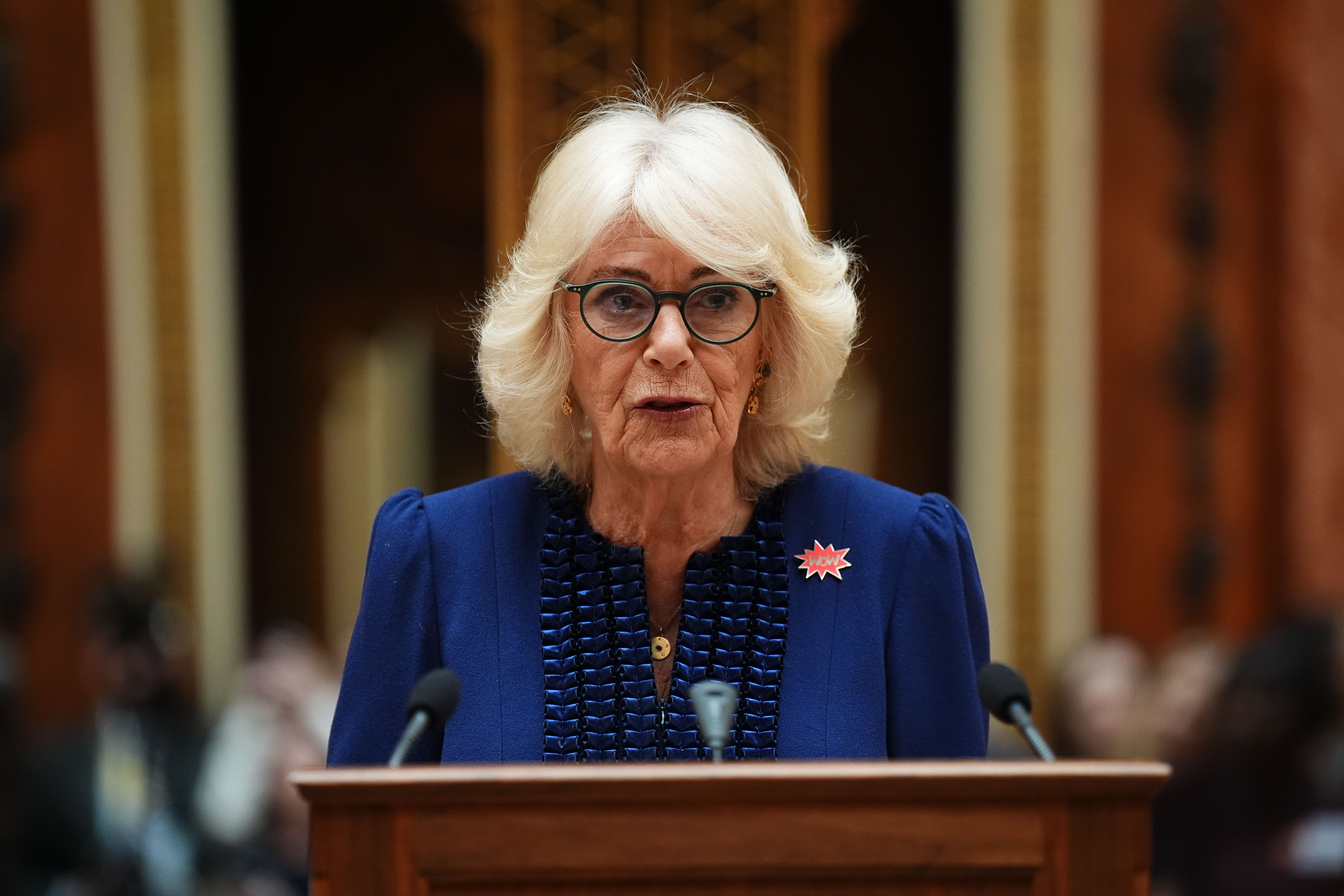 The Queen wrote privately to Gisele Pelicot to offer support from the ‘highest level’ (Aaron Chown/PA)