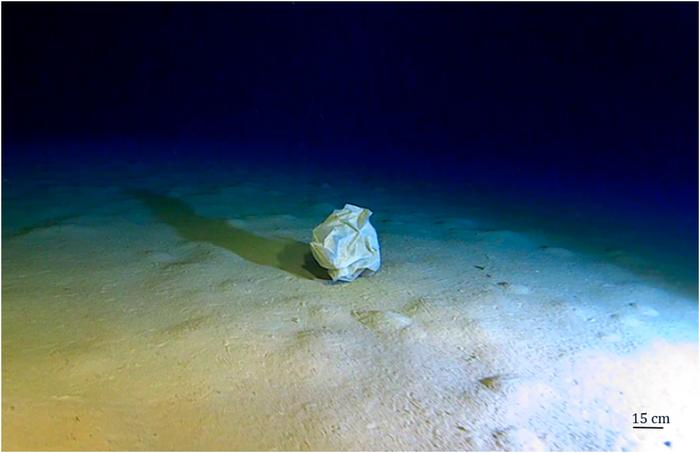 Human litter found at the bottom of the Calypso Deep