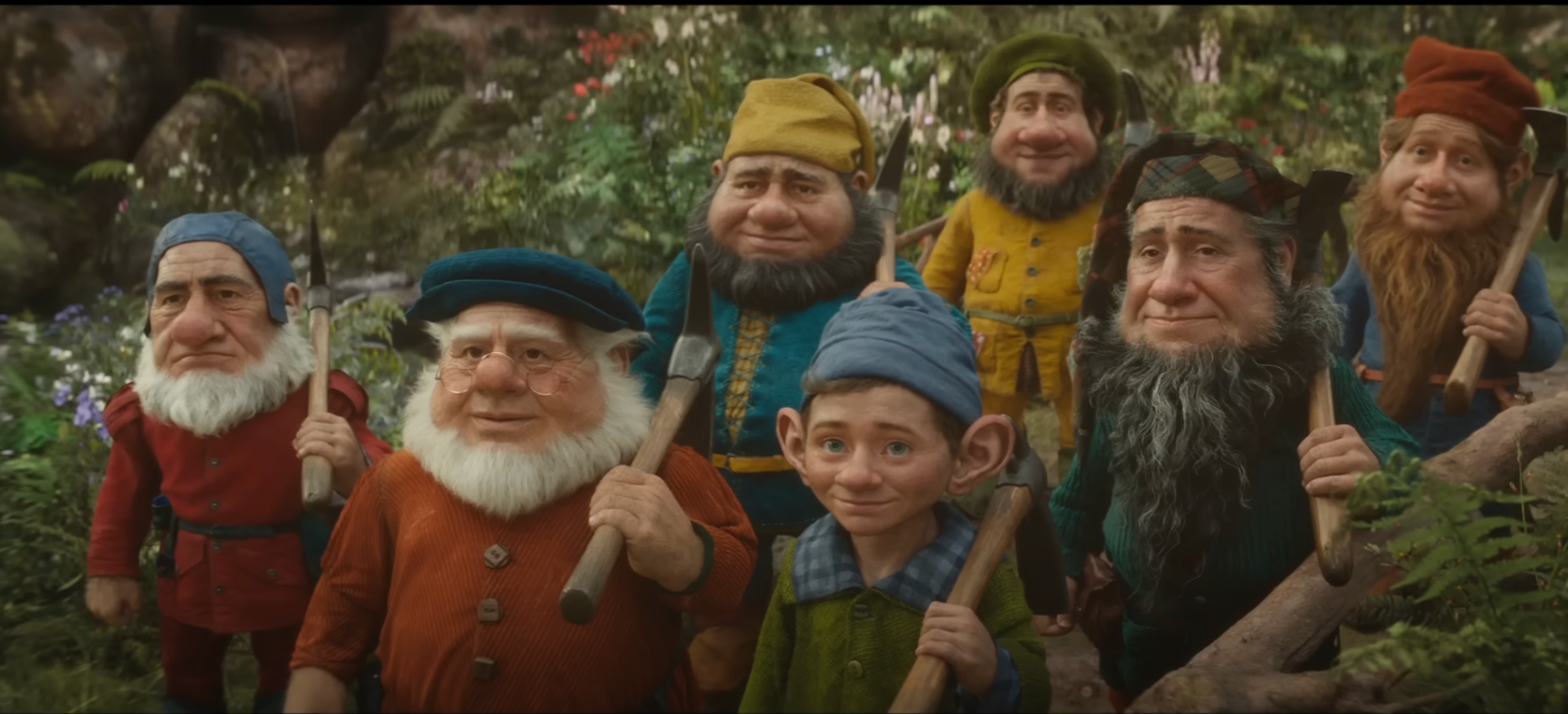 CGI dwarfs in Disney’s live-action ‘Snow White’