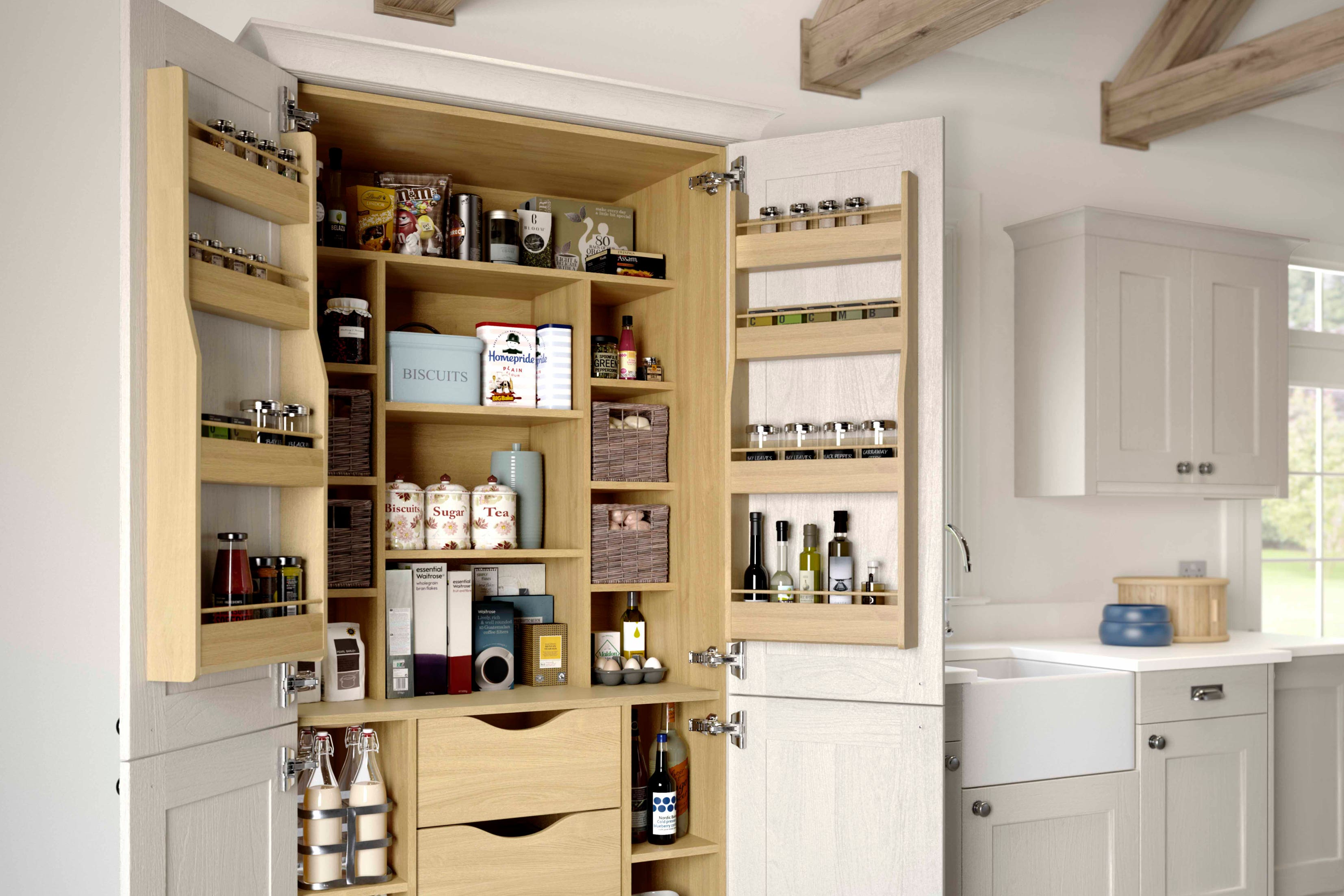 Why a pantry is an asset in your kitchen (LochAnna Kitchens/PA)