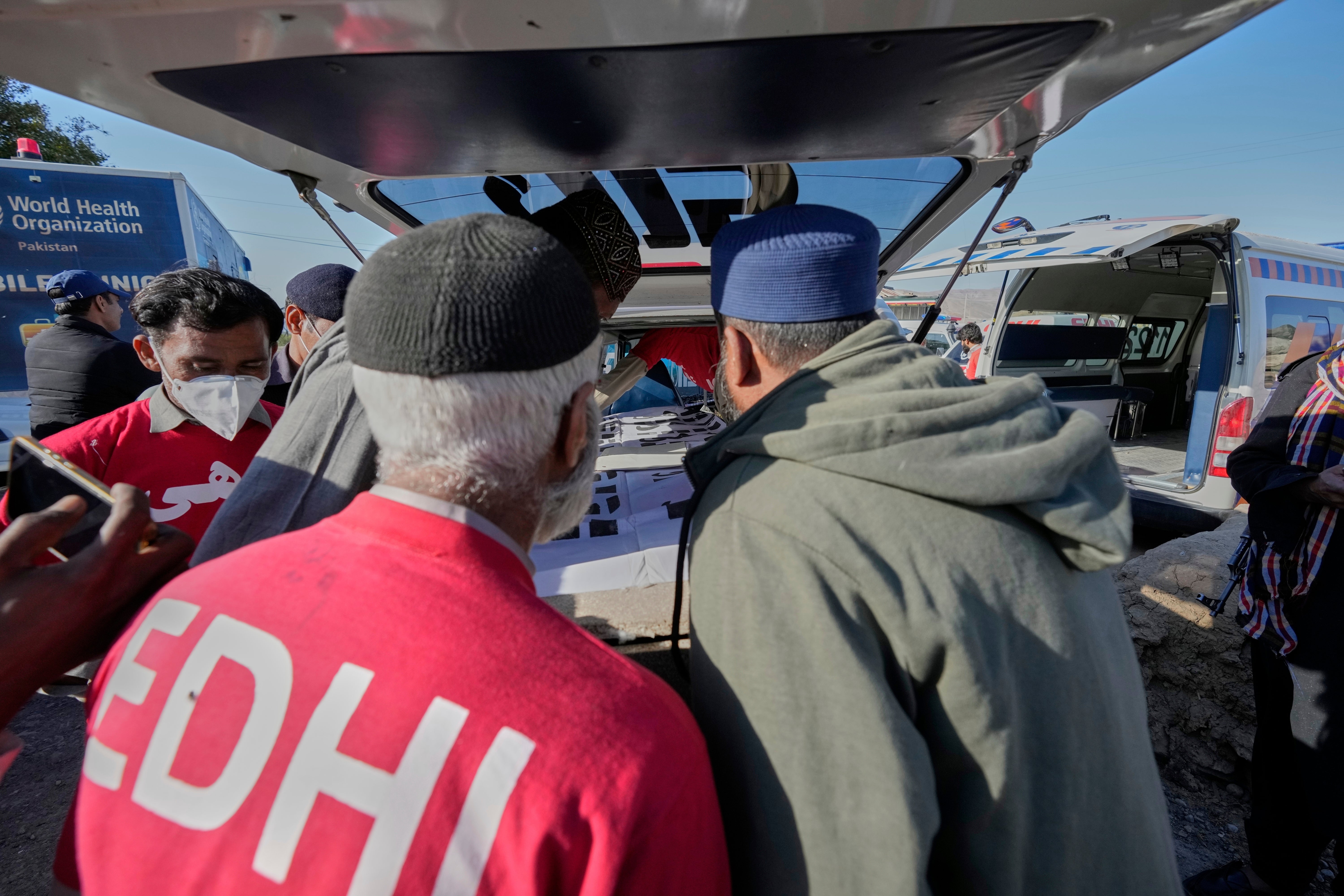 Pakistan Train Attacked