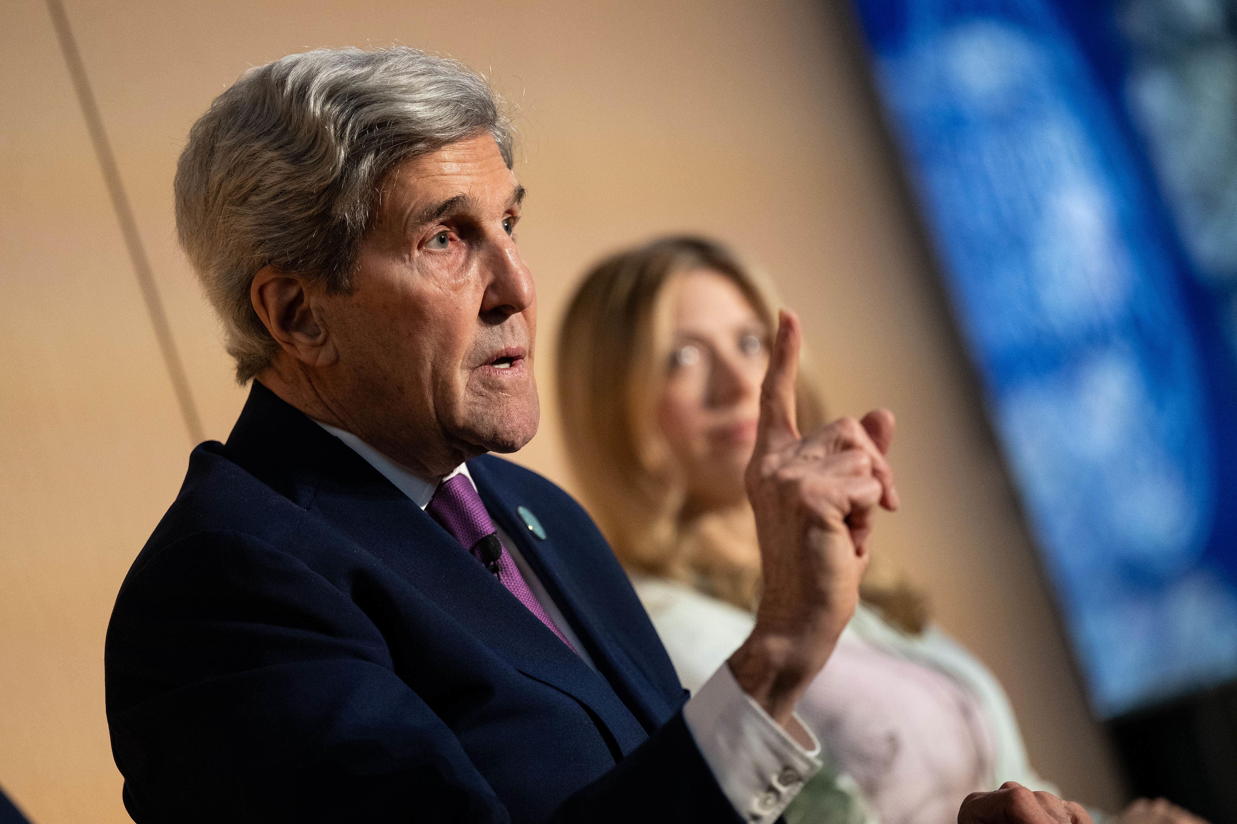 John Kerry was the top US climate official under Joe Biden (Jeff Spicer Media Assignments/PA)