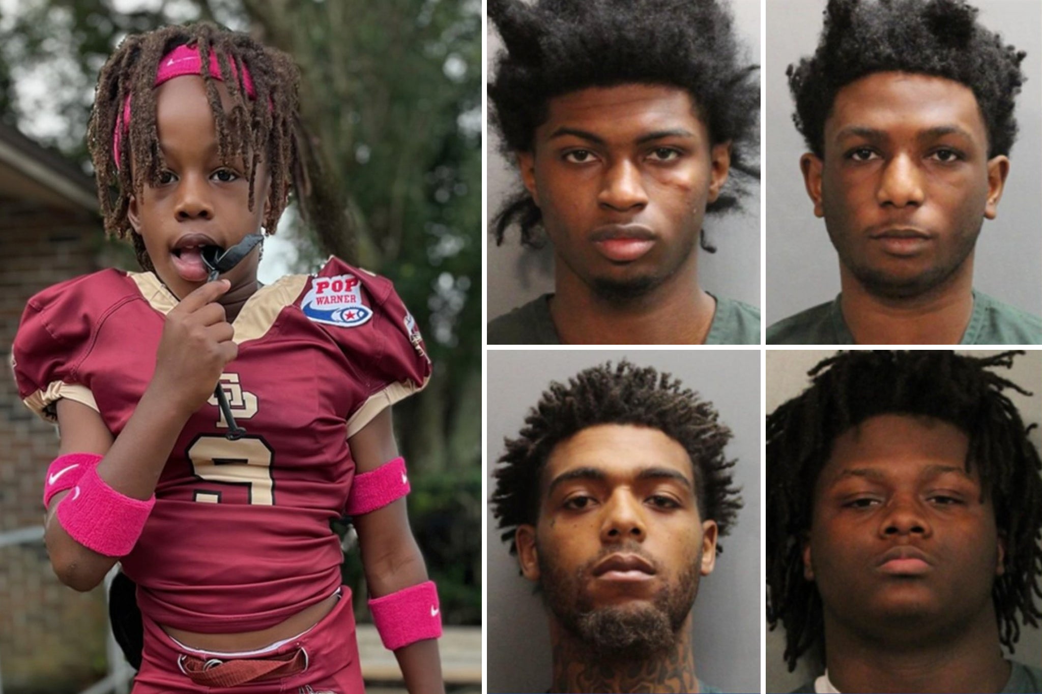 Four men have been arrested in Florida in connection with the fatal shooting of seven-year-old Breon Allen Jr