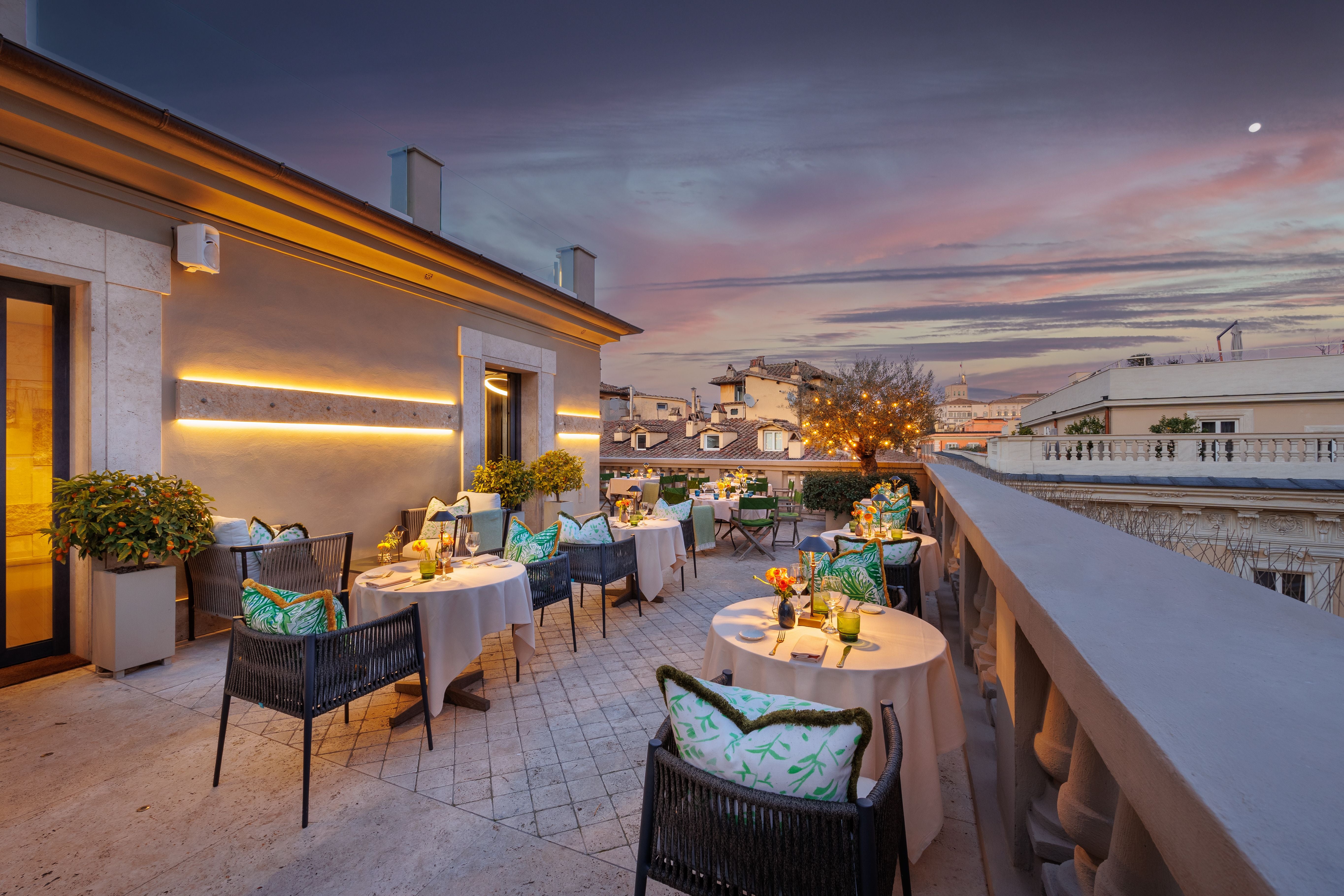 Singer’s rooftop bar and restaurant will allow you to gaze onto the bustling city from up high