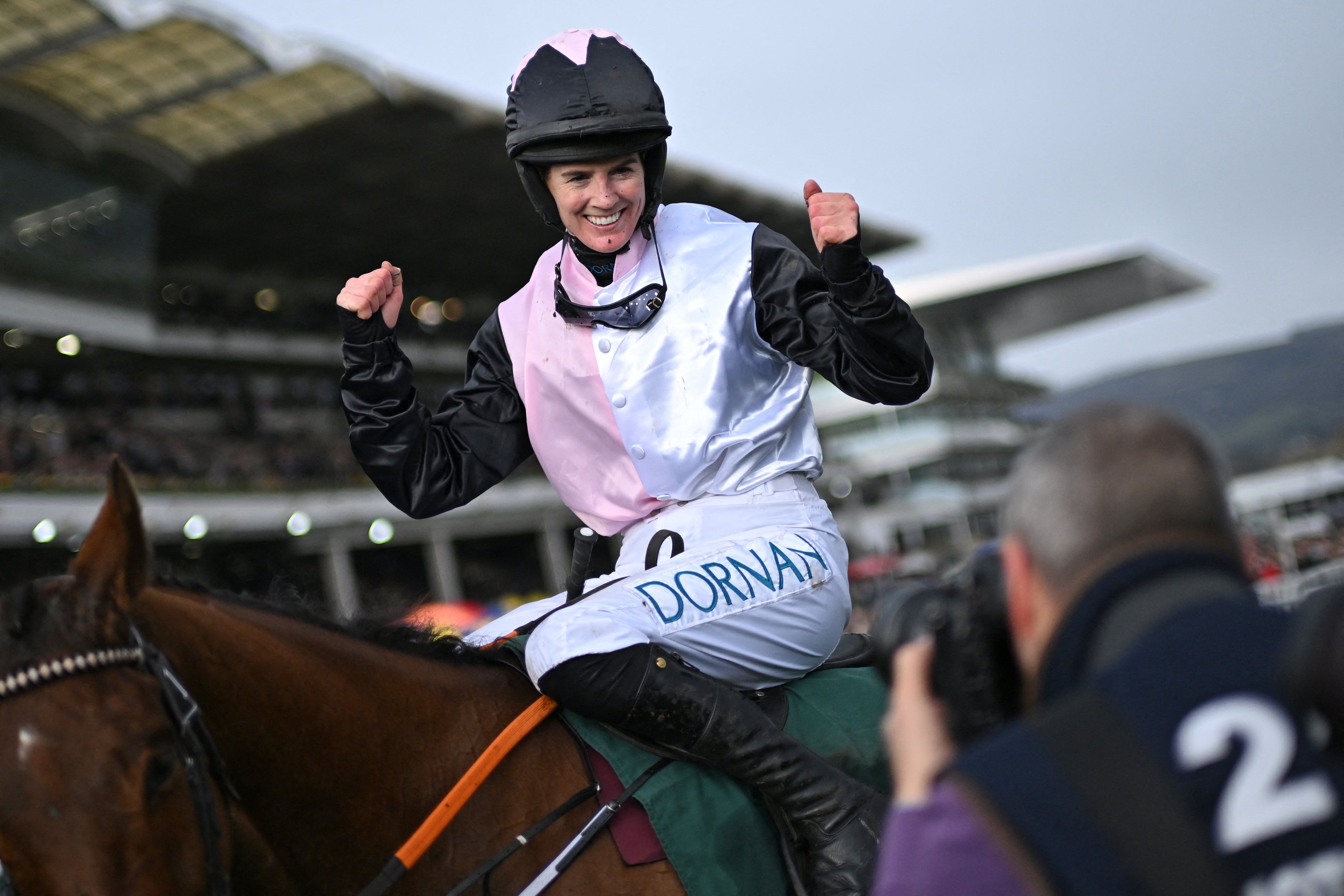 Rachael Blackmore rode two high-priced winners on day three at Cheltenham to end her 2025 drought