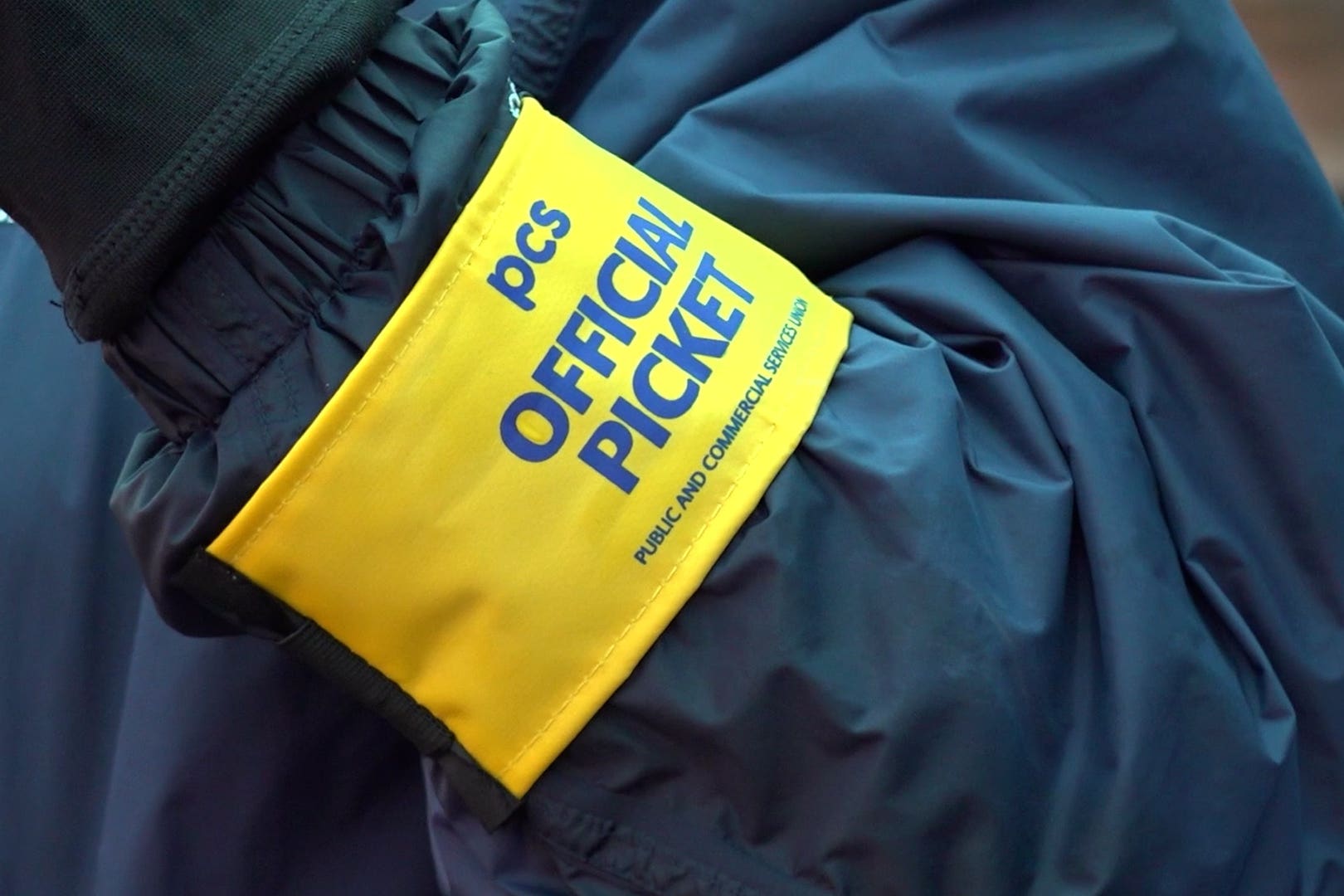 Members of the PCS union voted 99% in favour of strike action (Nick Warren/PA)