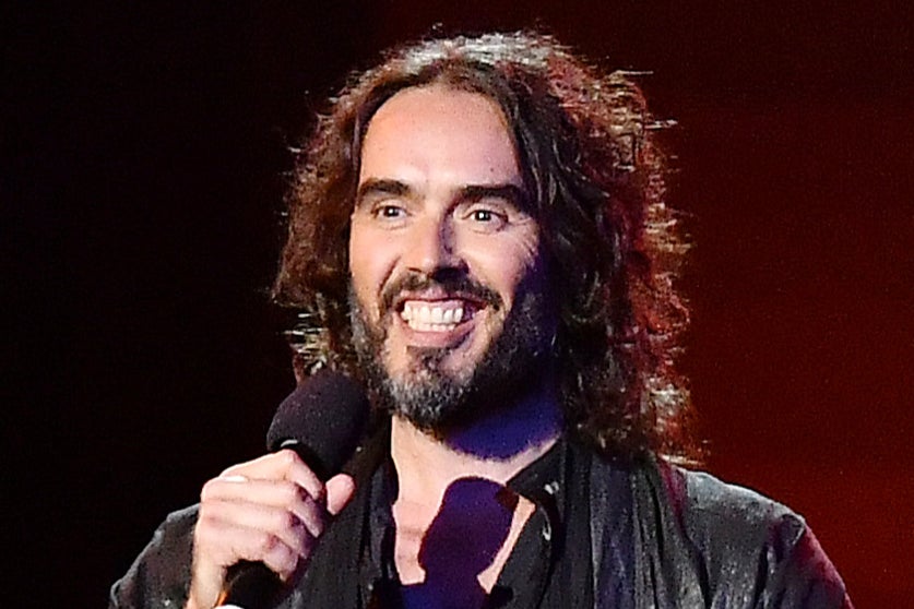 Russell Brand in Los Angeles in 2020