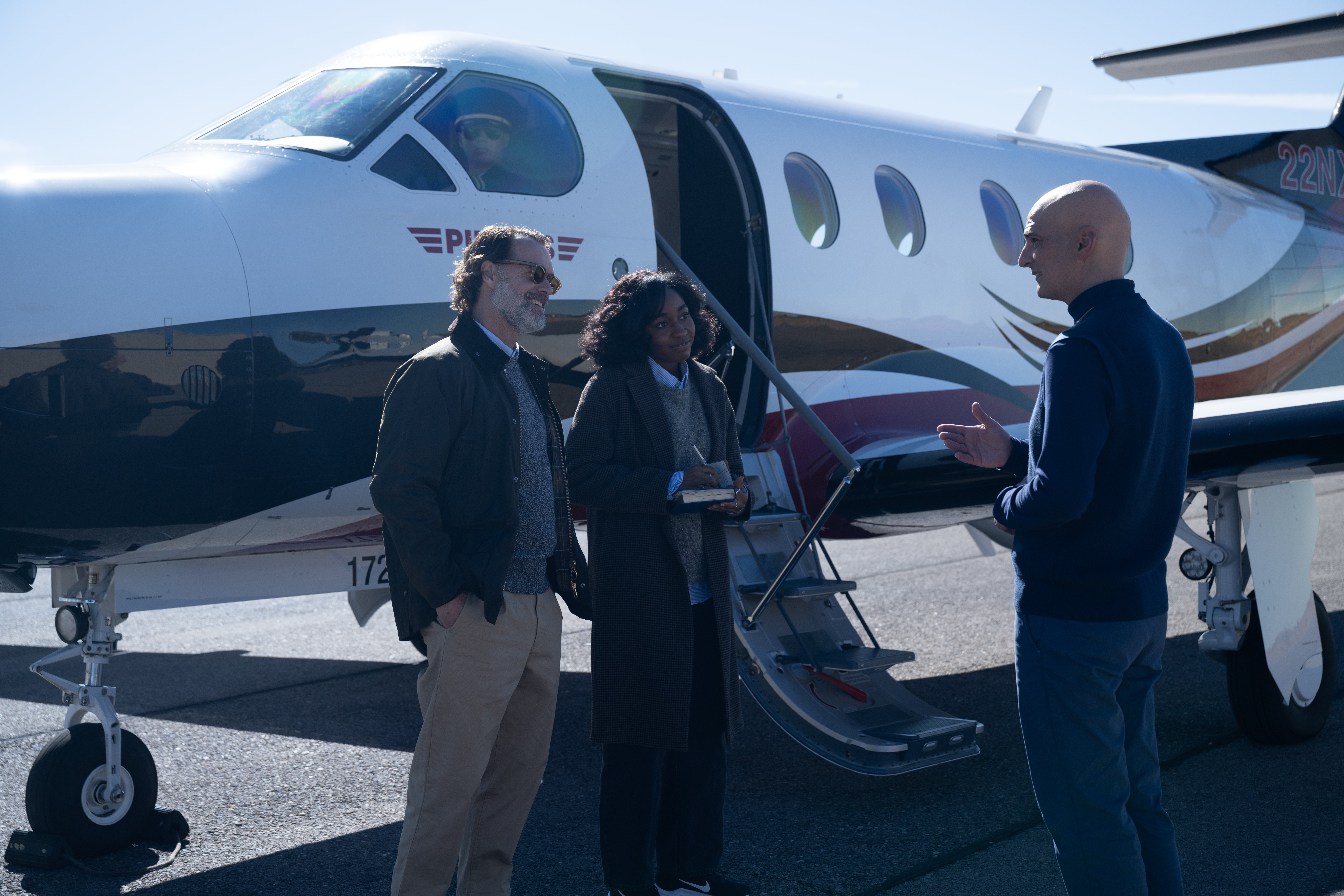 Bartlett and Edebiri in ‘Opus’