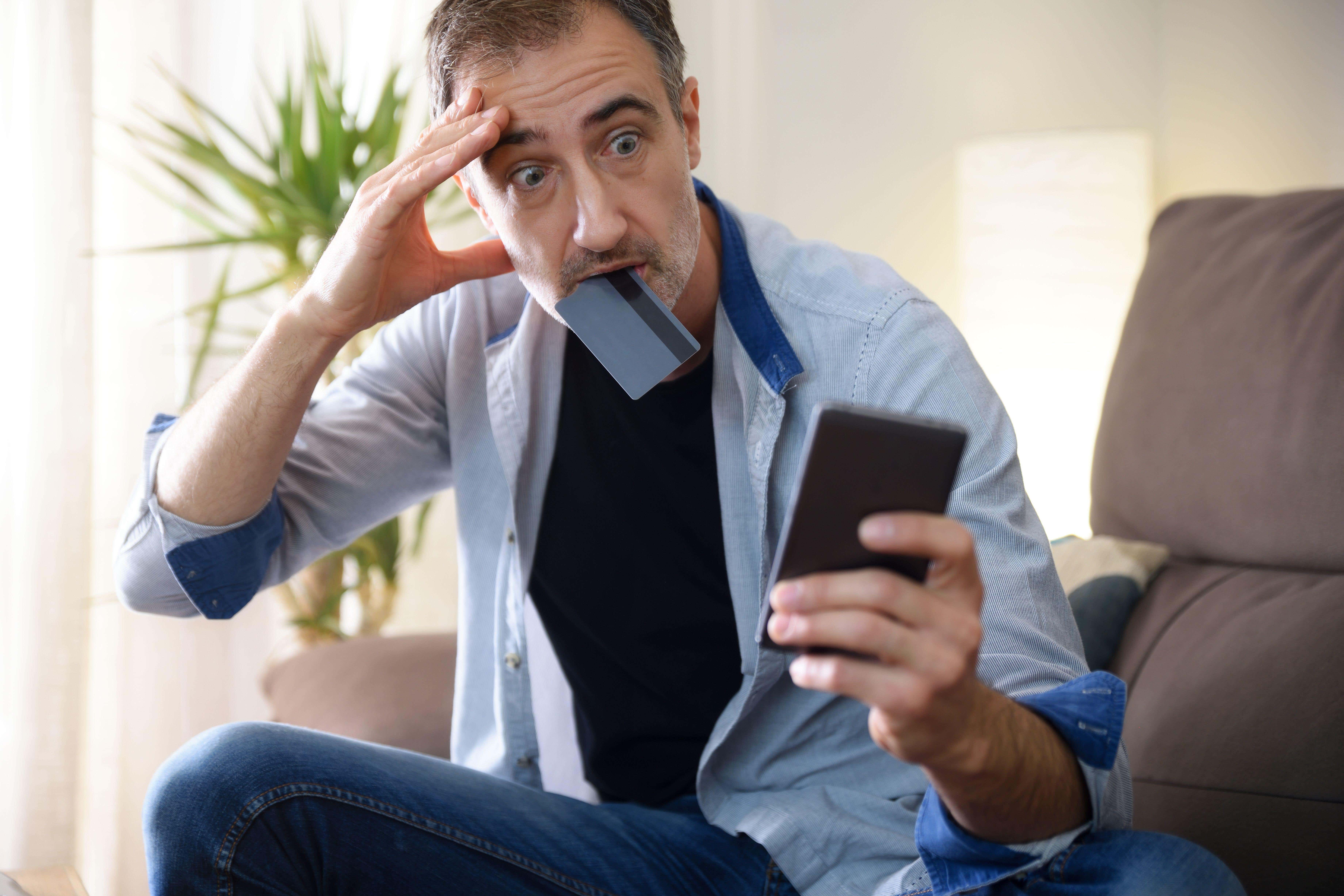 The phrase money dysmorphia has been used to refer to situations where there’s a significant mismatch between people’s financial reality and how they perceive their money situation and wealth (picture posed by model/Alamy/PA)