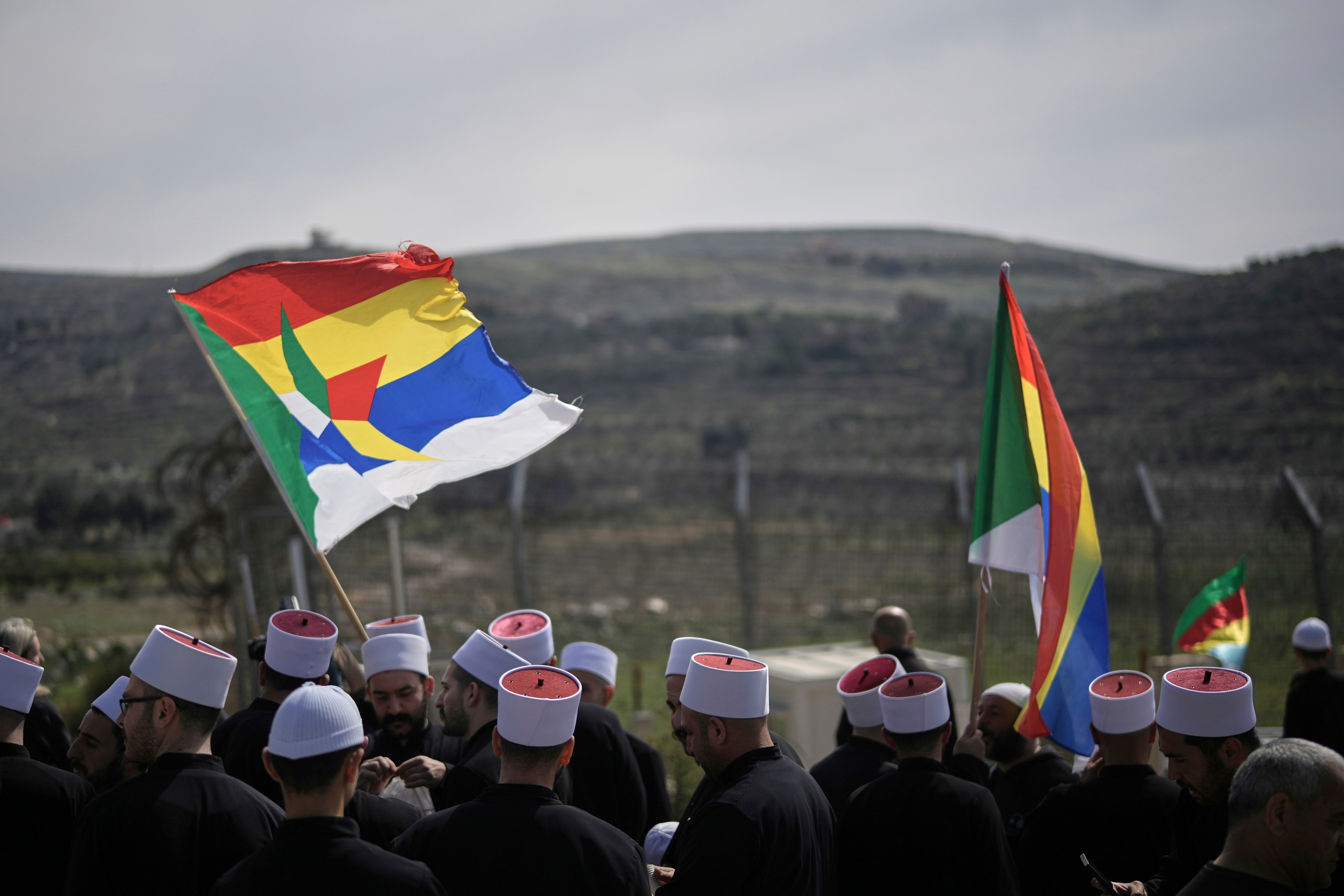 APTOPIX Israel Syria Druze