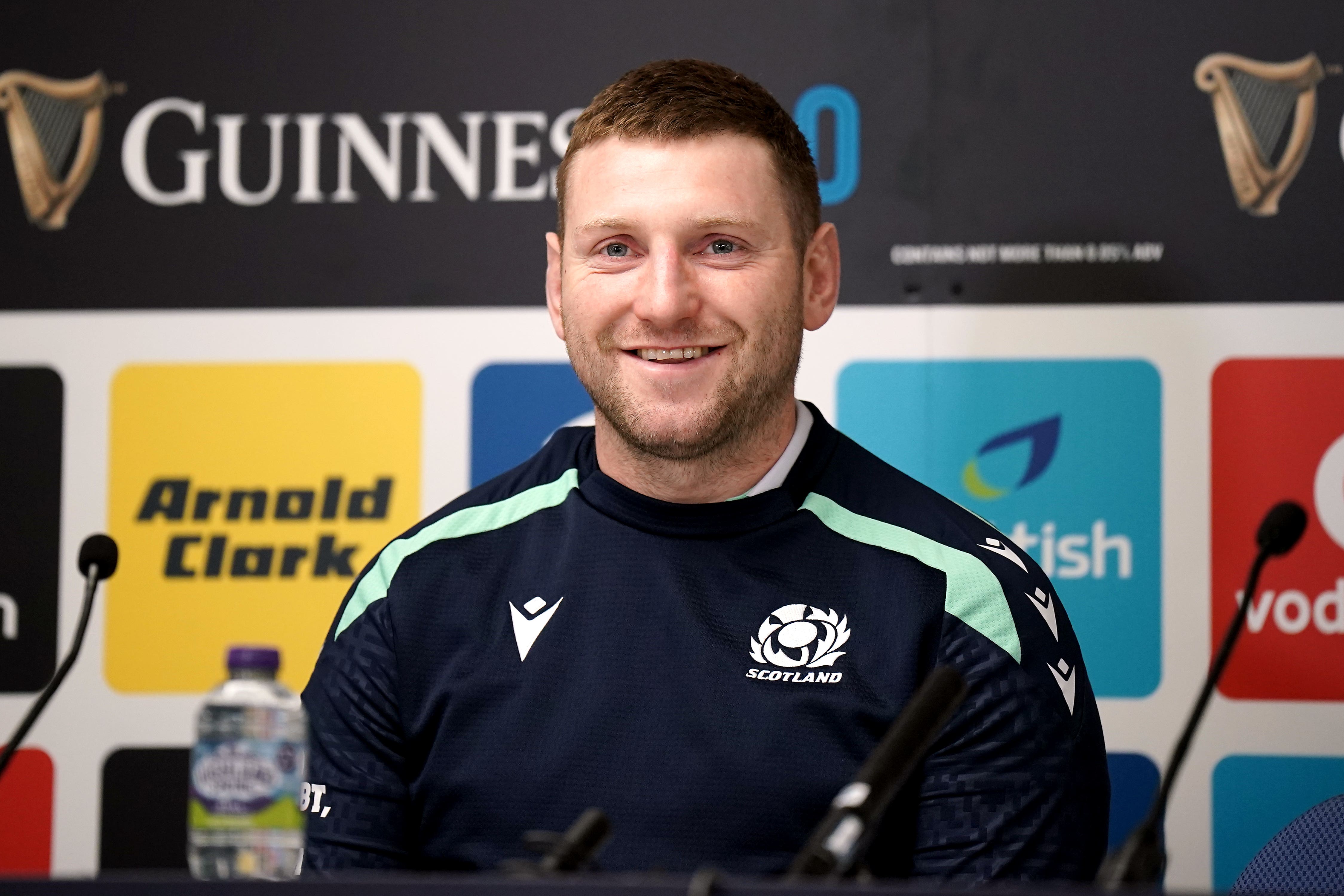 Finn Russell wants Scotland to finish their campaign on a high (Jane Barlow/PA)
