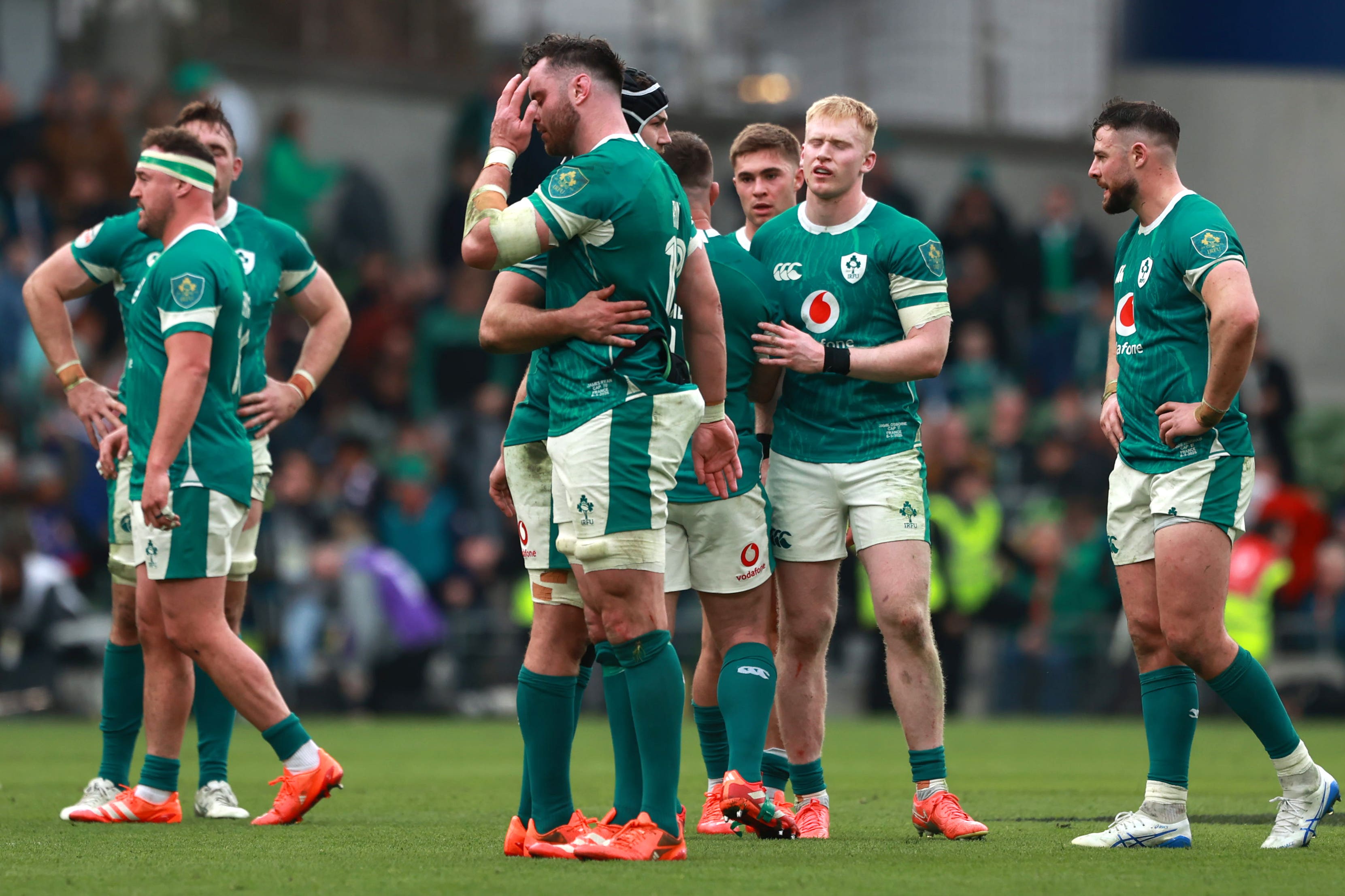 Ireland must bounce back from a humbling defeat to France (Liam McBurney/PA)