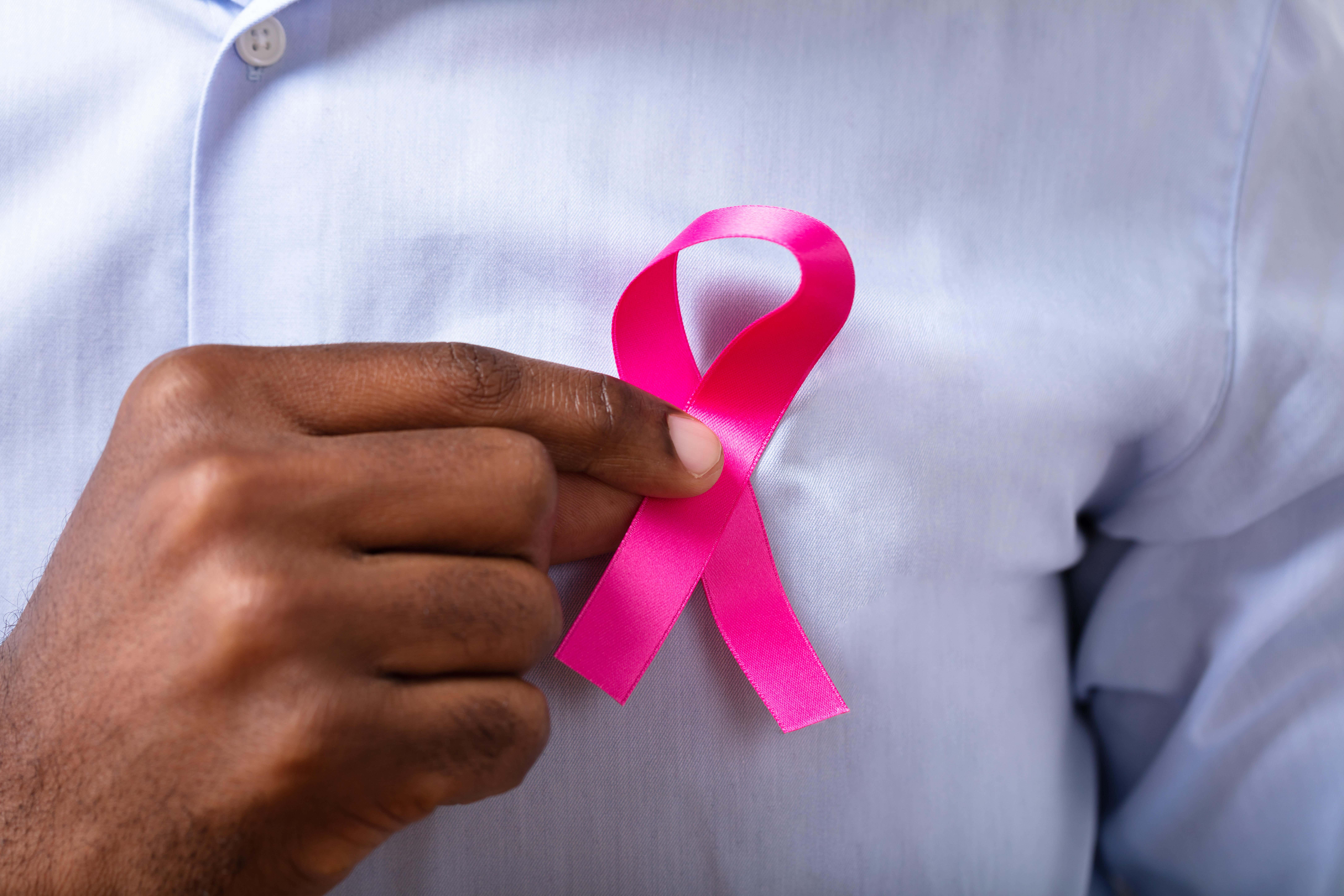 In the UK, around 390 men are diagnosed with breast cancer each year, according to Cancer Research UK (Alamy/PA)