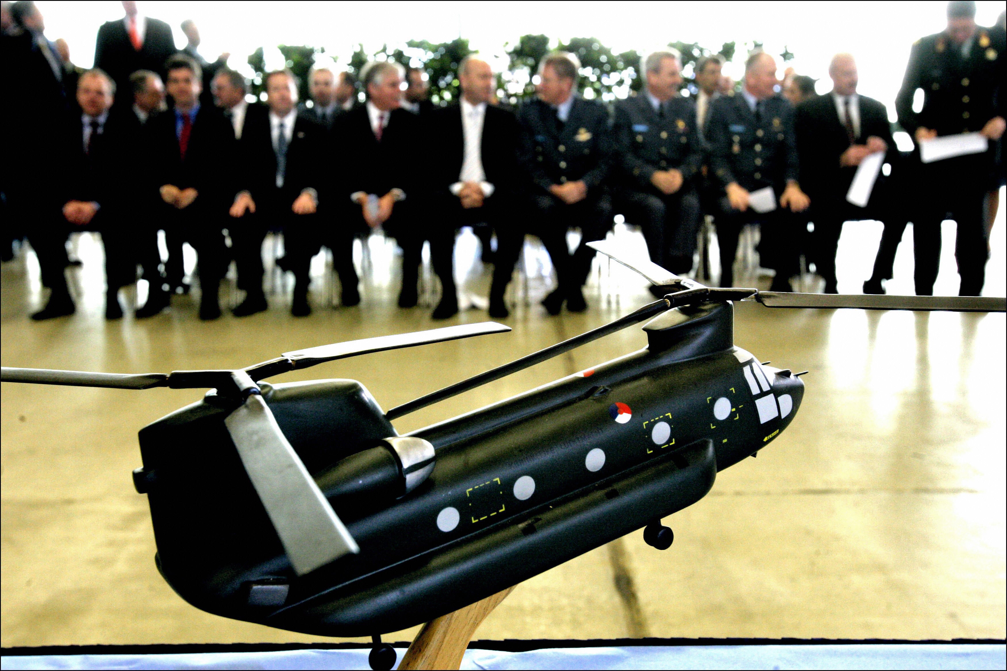 Honeywell manufactures the turbine engines used in the iconic Chinook helicopter