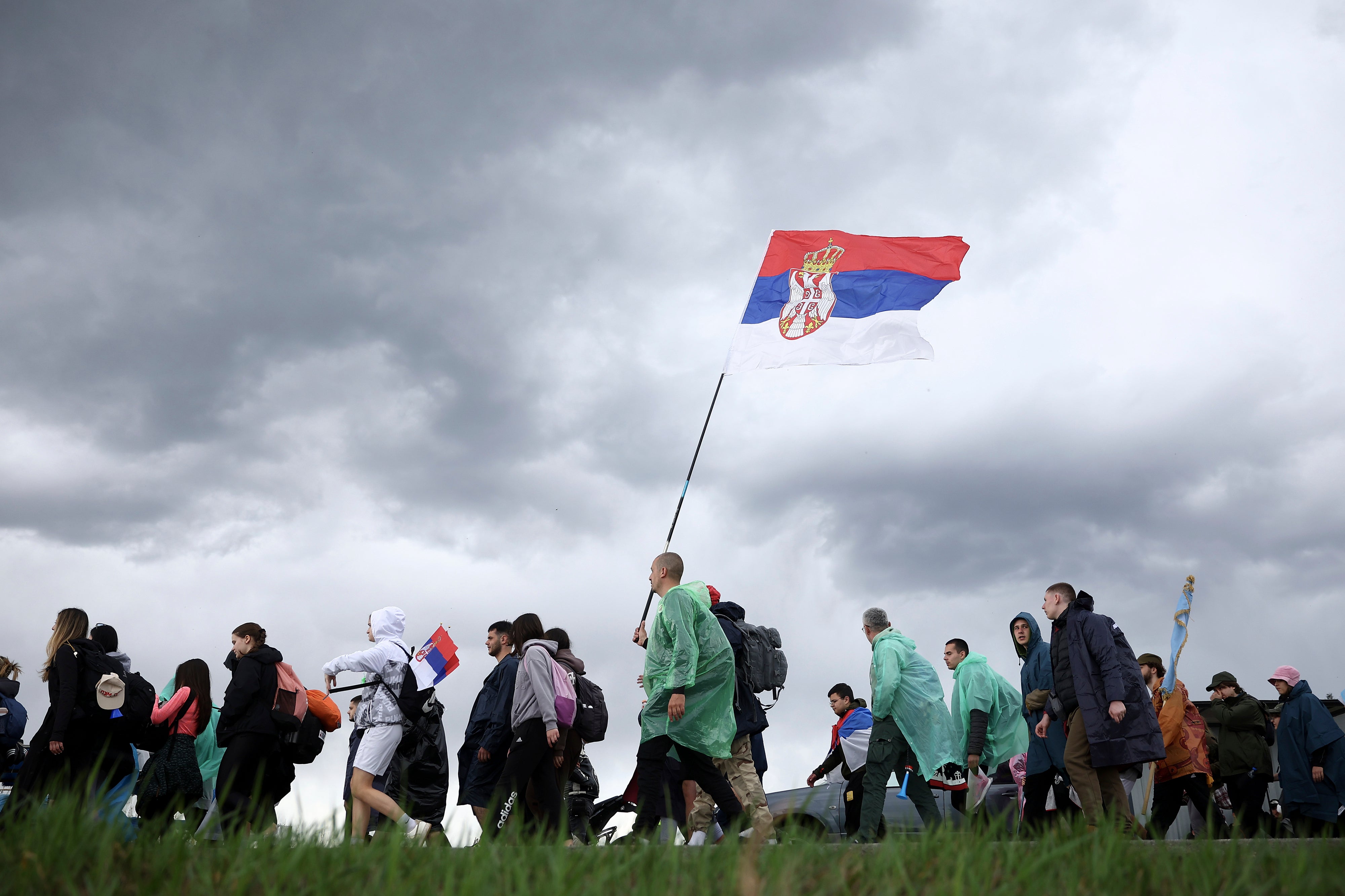 APTOPIX Serbia Protests