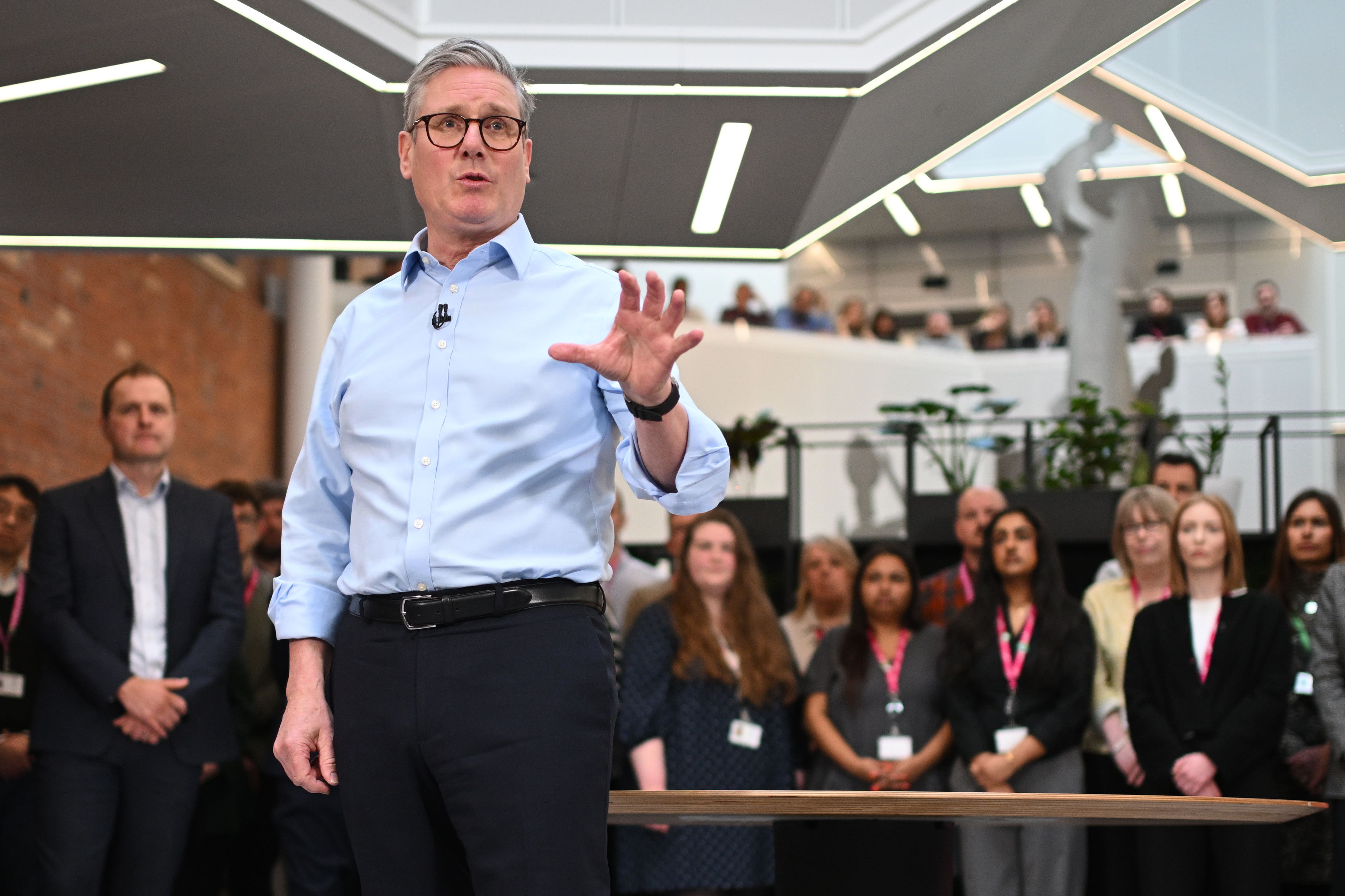 Prime Minister Keir Starmer will convene a meeting of international leaders on Saturday (Oli Scarff/PA)