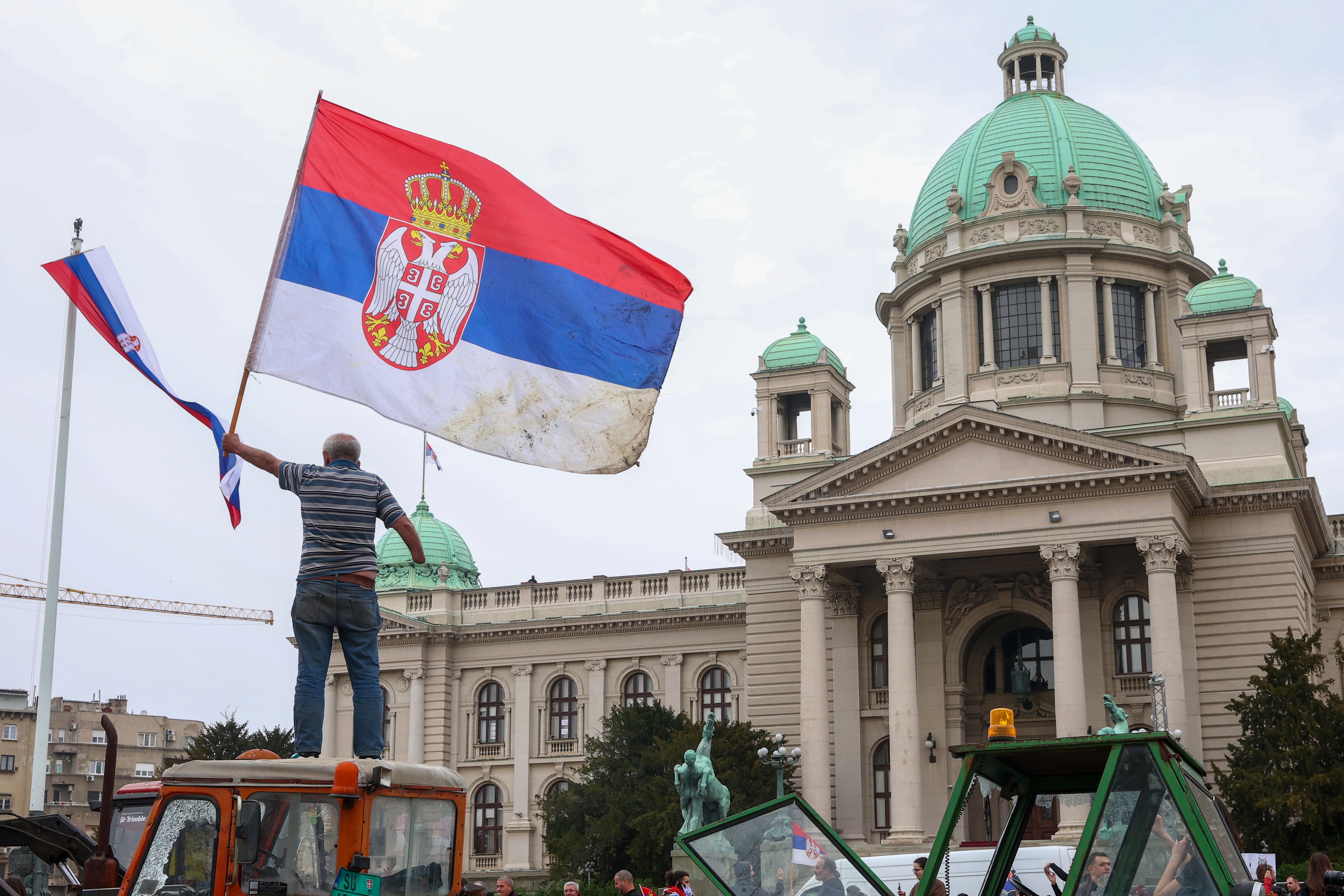 Serbia Protest Tensions