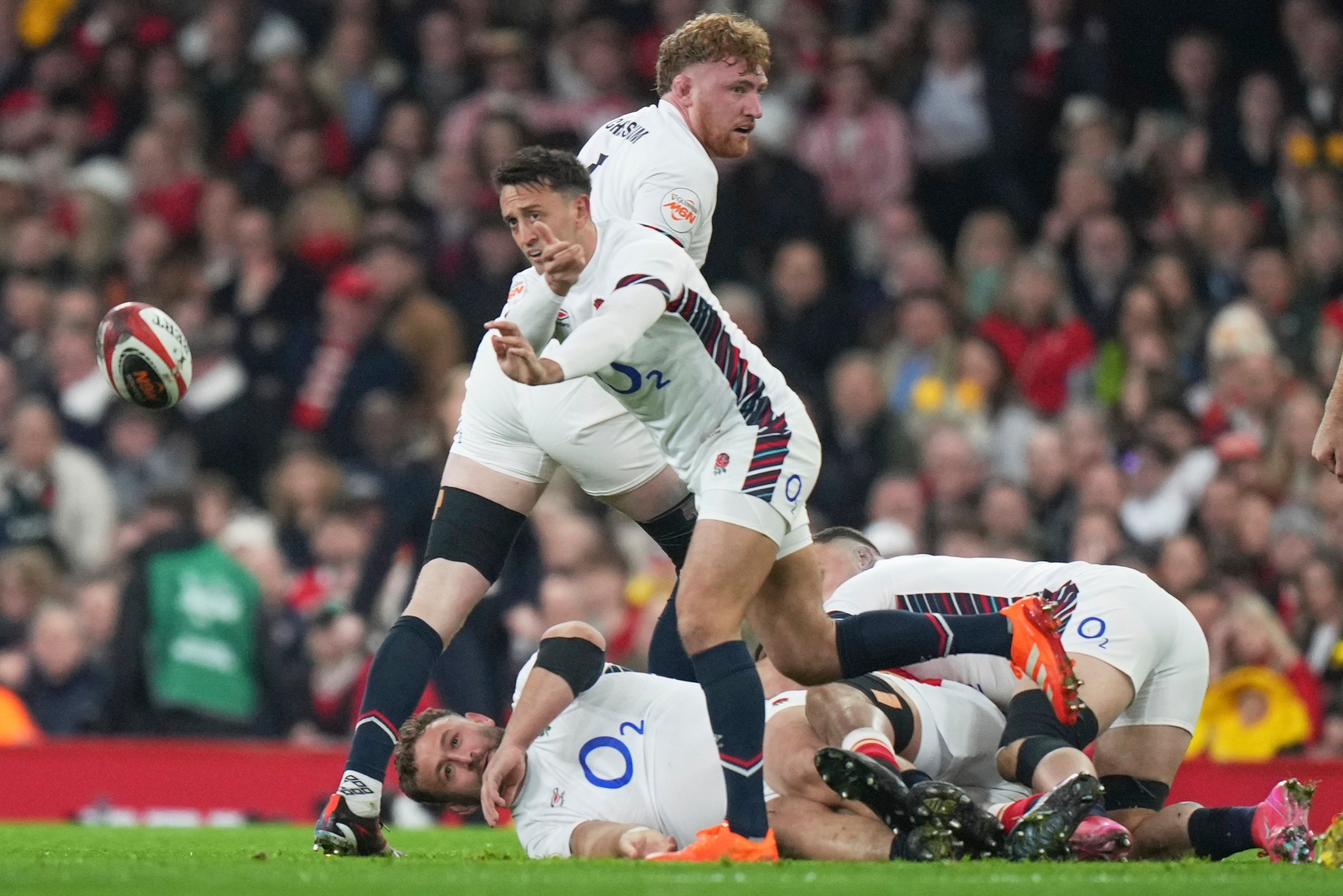 Alex Mitchell is England’s first-choice nine