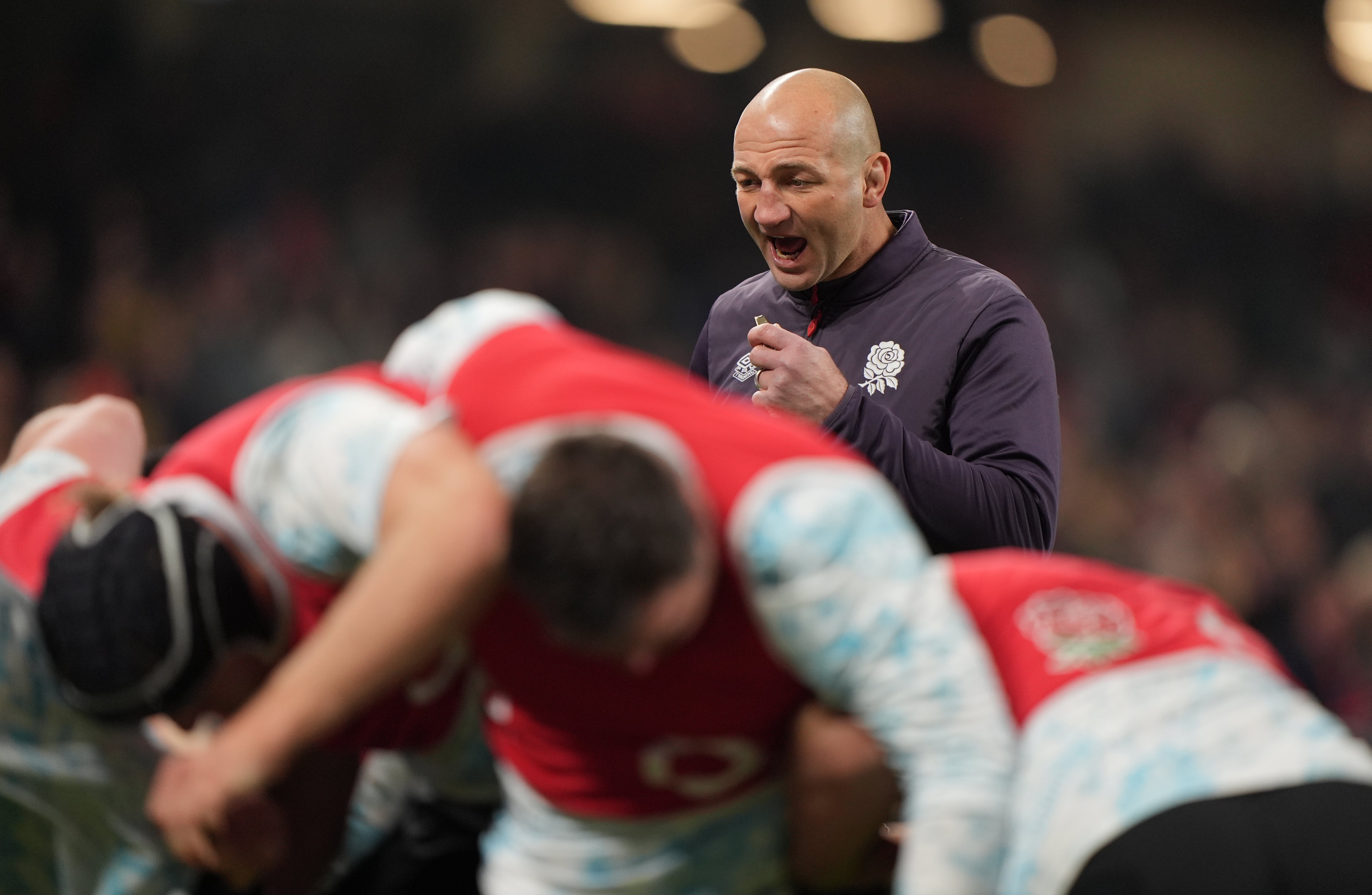 Steve Borthwick says his young side are progressing (Joe Giddens/PA)