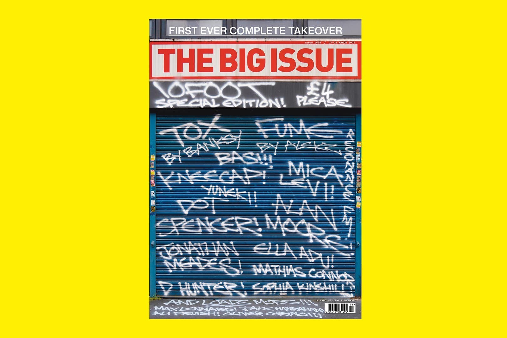 The 10Foot Big Issue special will go on sale on March 17 across the UK (Big Issue/PA)